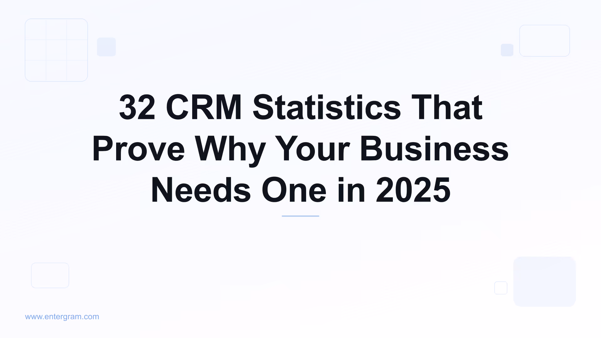 Card image for 32 CRM Statistics That Prove Why Your Business Needs One in 2025