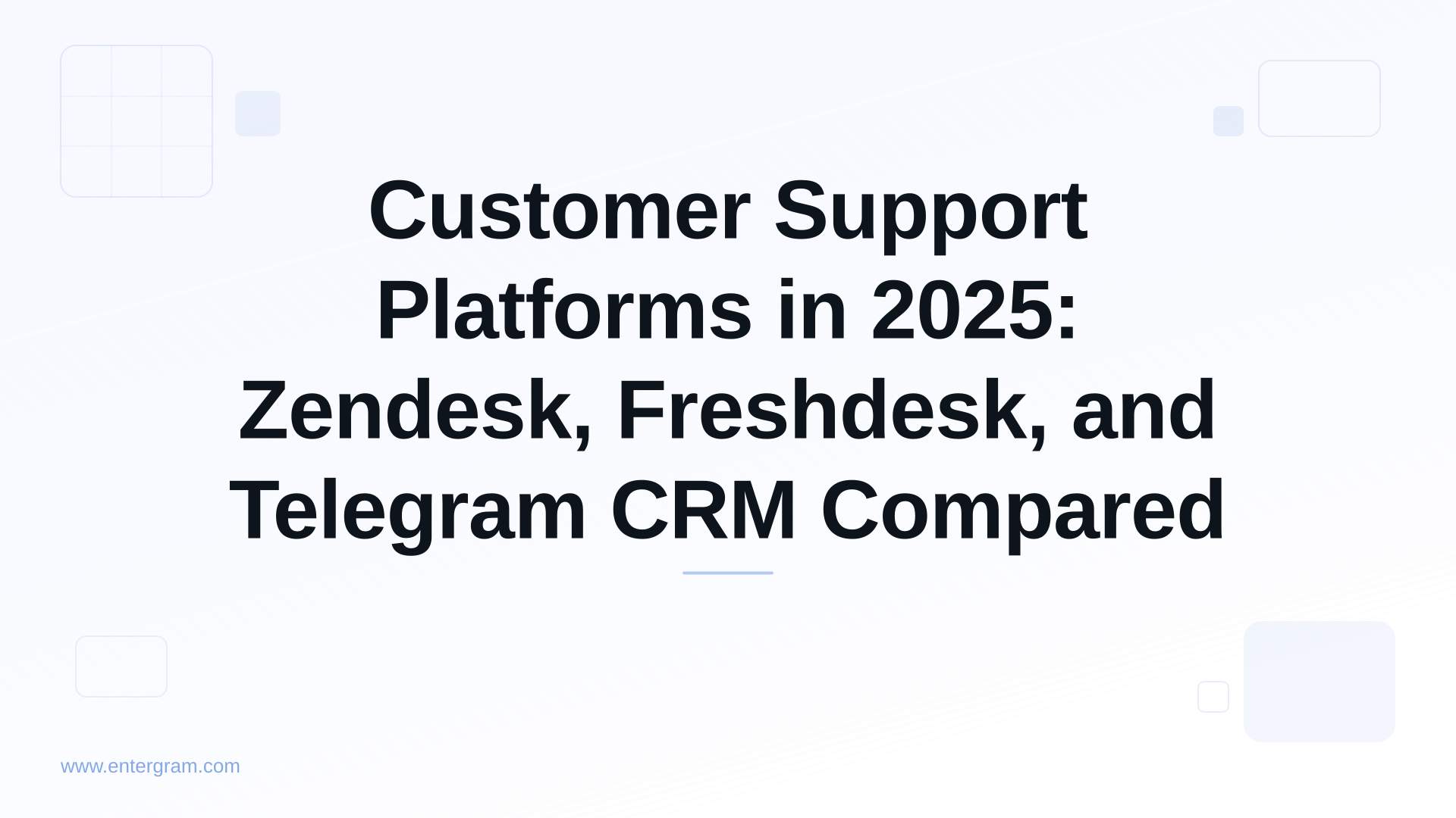 Card image for Customer Support Platforms in 2025: Zendesk, Freshdesk, and Telegram CRM Compared