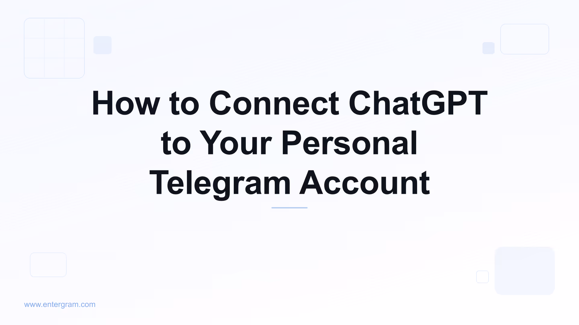Connect ChatGPT to personal Telegram account via MCP