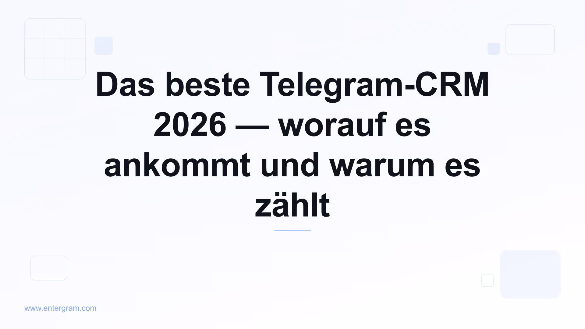 Vergleichsguide für das beste Telegram-CRM