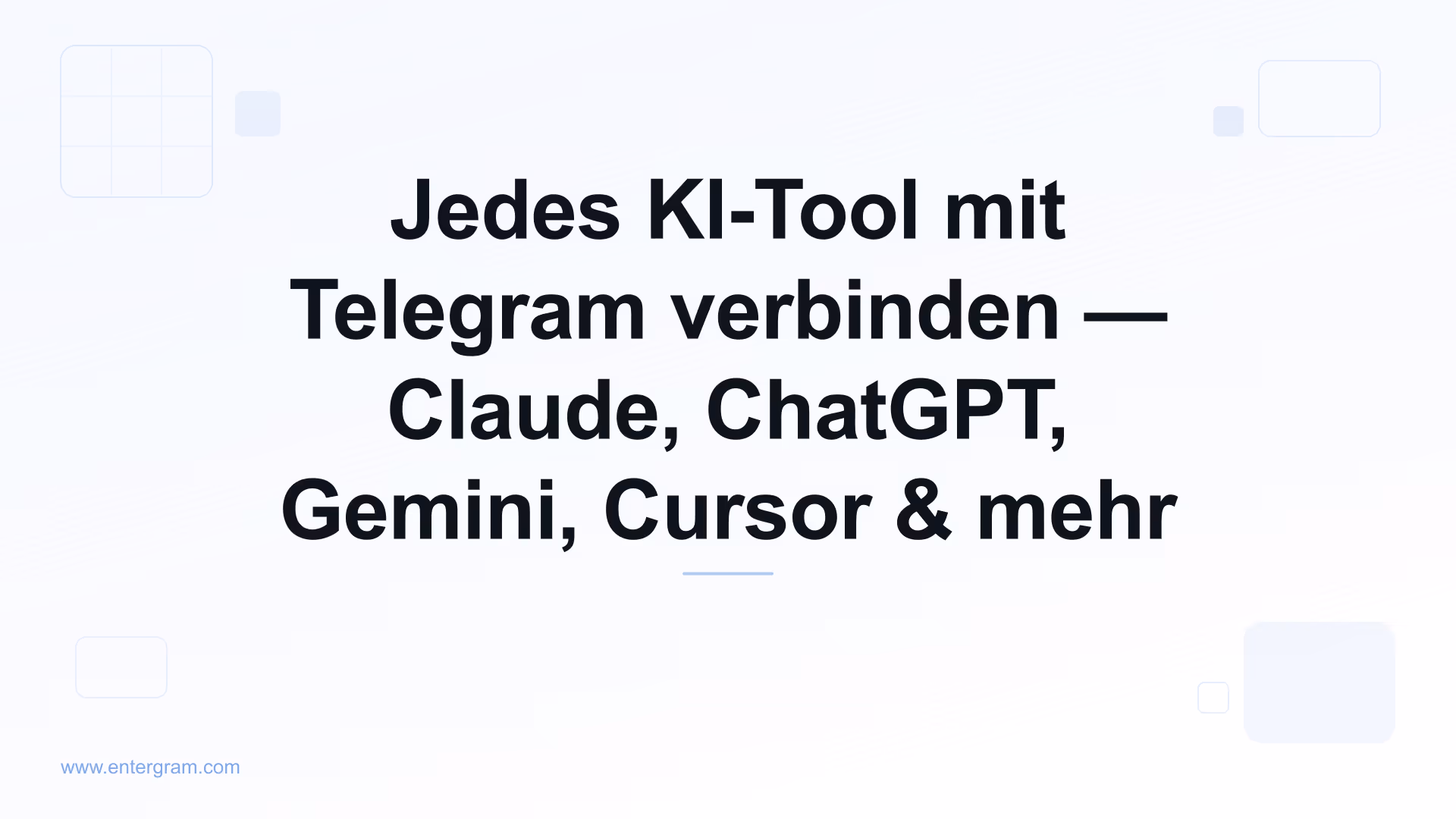Windsurf via Entergram MCP mit Telegram verbinden