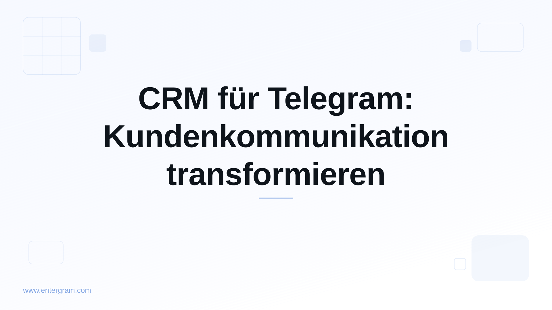 Card image for CRM für Telegram: Kundenkommunikation transformieren