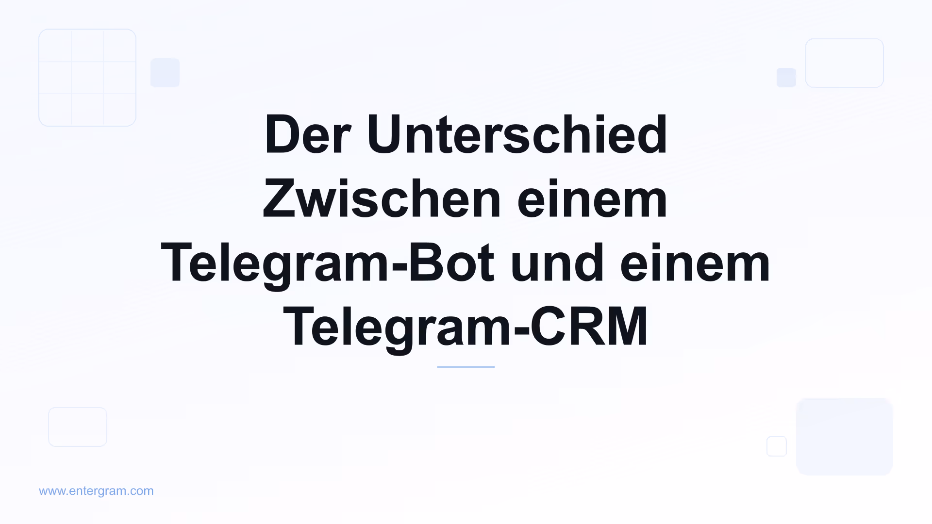 Card image for Der Unterschied Zwischen einem Telegram-Bot und einem Telegram-CRM