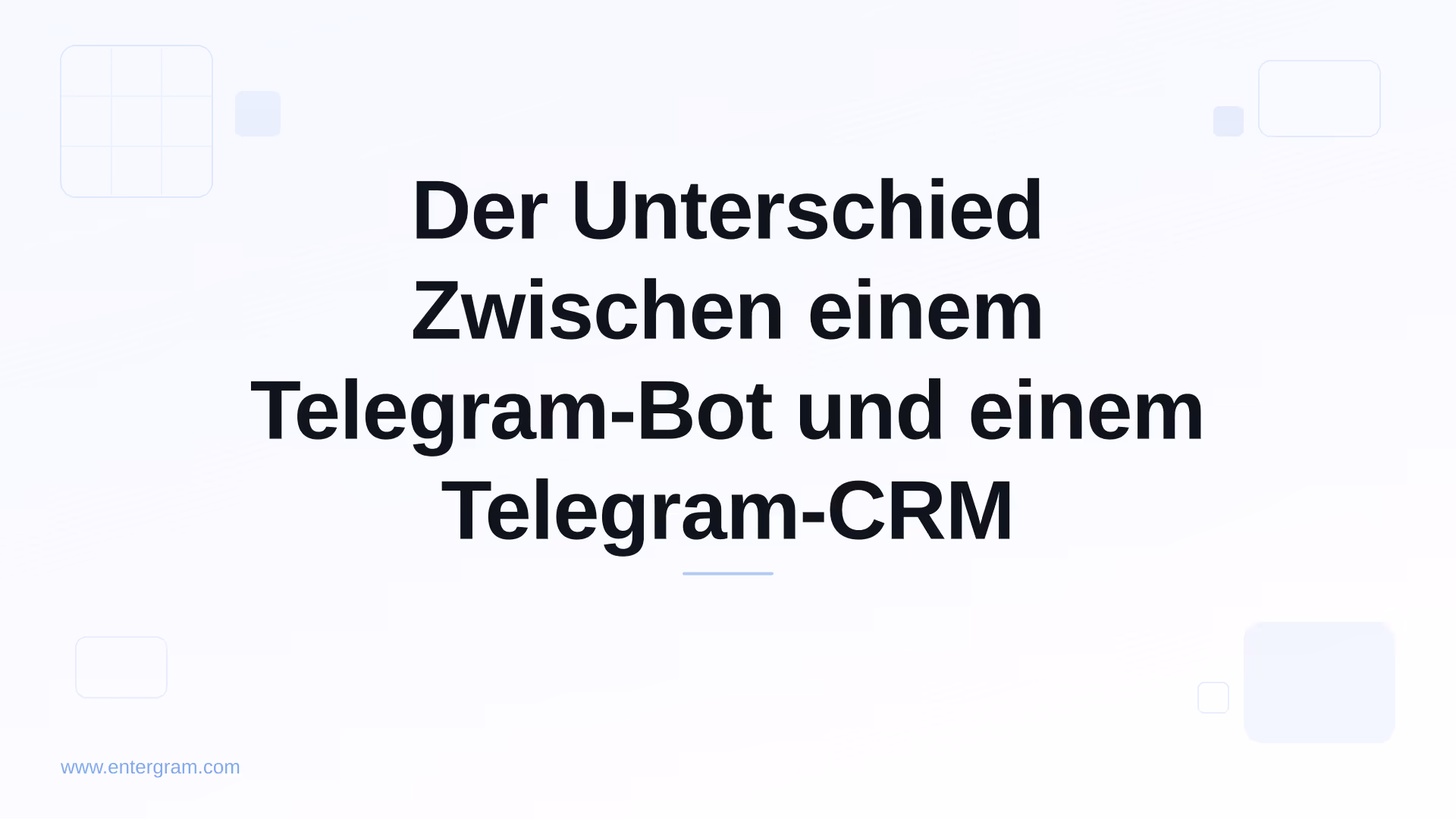 Card image for Der Unterschied Zwischen einem Telegram-Bot und einem Telegram-CRM