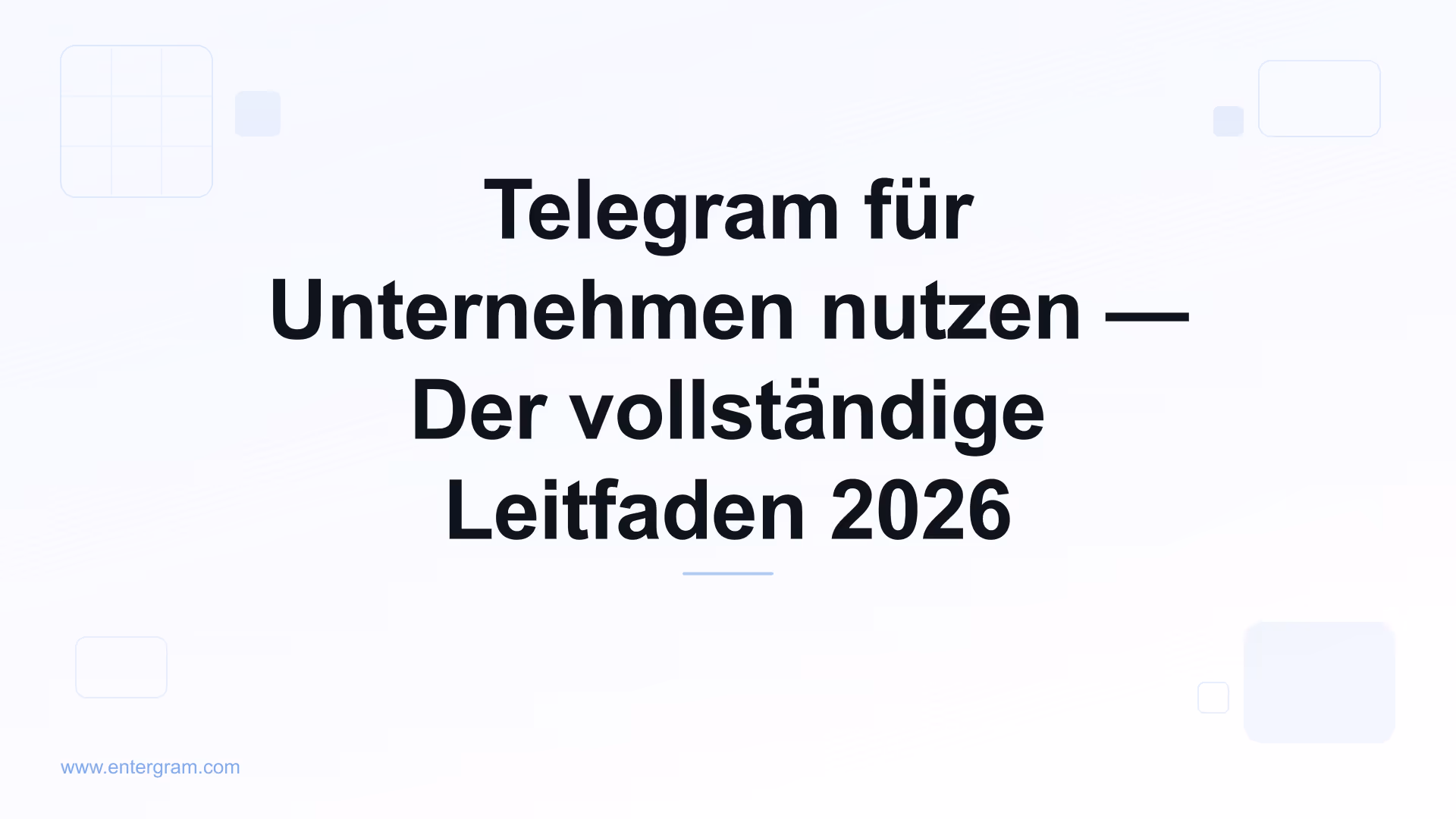 Vollständiger Leitfaden zur Nutzung von Telegram für Unternehmen