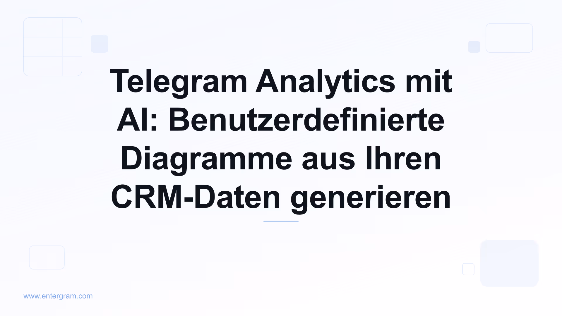 AI-gestütztes Analytics-Dashboard zur Generierung benutzerdefinierter Diagramme aus Telegram CRM-Daten