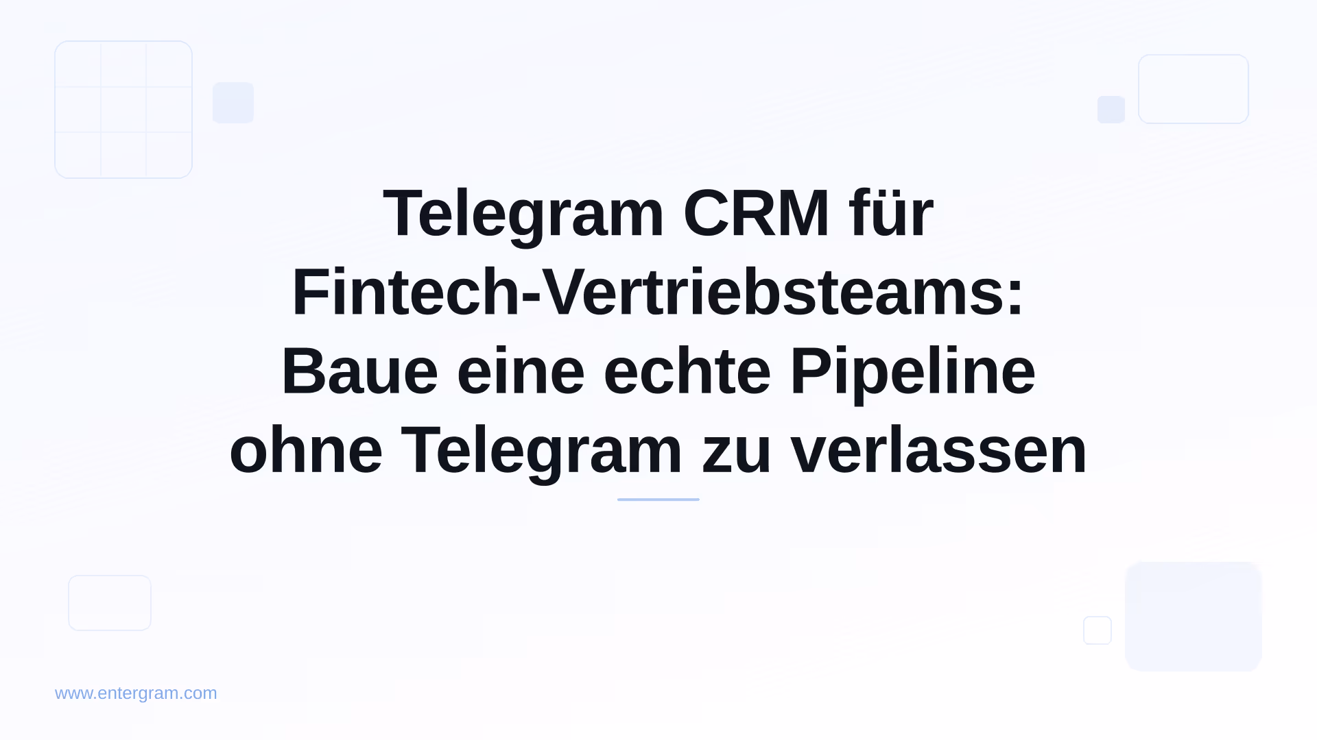 Card image for Telegram CRM für Fintech-Vertriebsteams: Baue eine echte Pipeline ohne Telegram zu verlassen