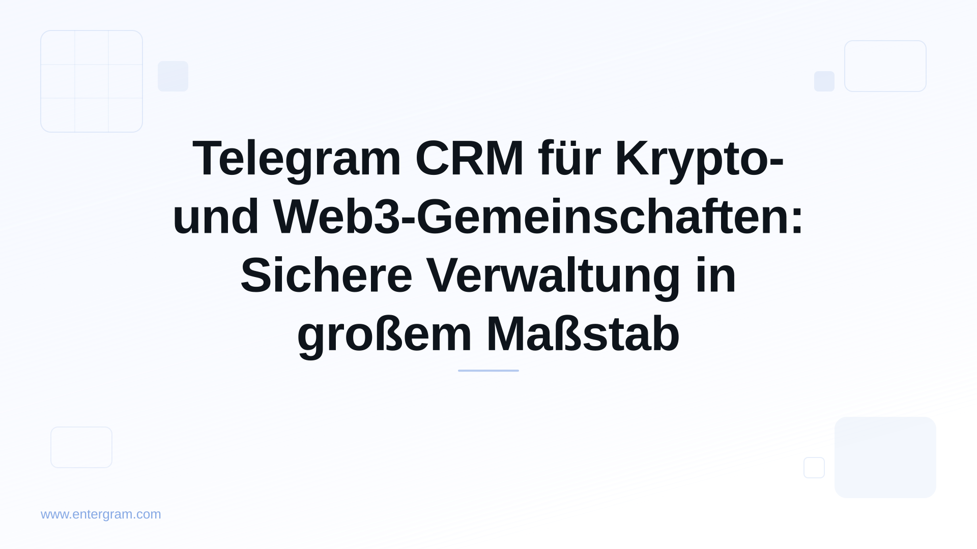 Card image for Telegram CRM für Krypto- und Web3-Gemeinschaften: Sichere Verwaltung in großem Maßstab