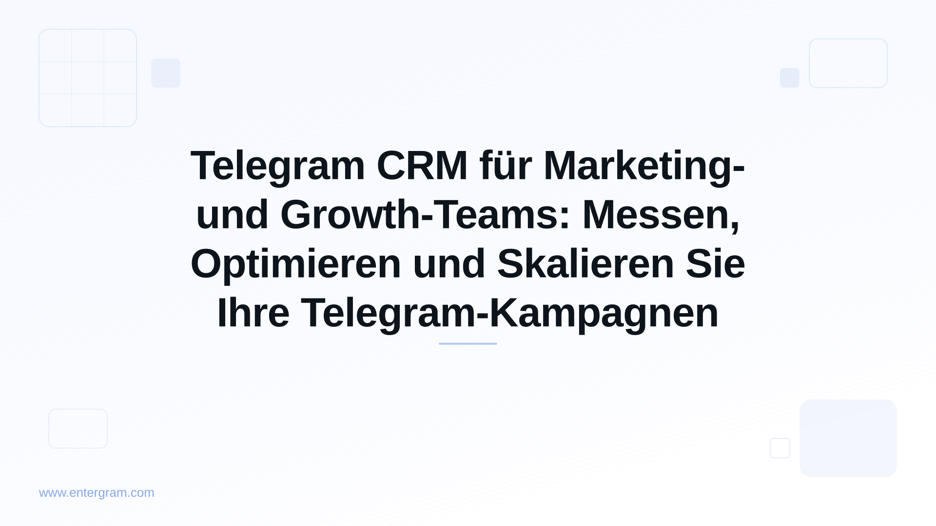 Card image for Telegram CRM für Marketing- und Growth-Teams: Messen, Optimieren und Skalieren Sie Ihre Telegram-Kampagnen