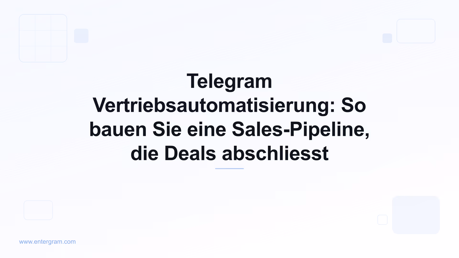 Card image for Telegram Vertriebsautomatisierung Pipeline-Leitfaden