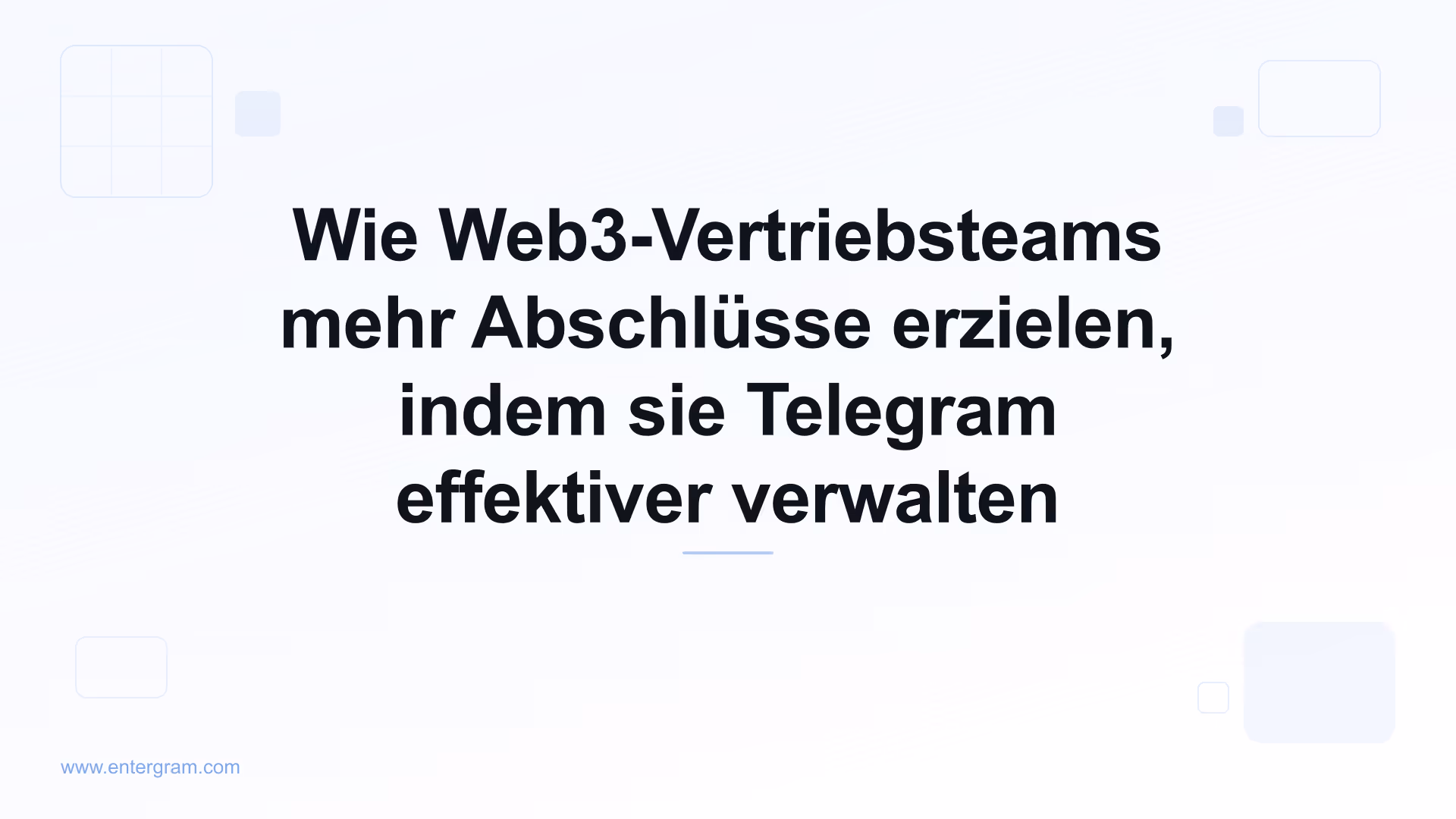 Card image for Wie Web3-Vertriebsteams mehr Abschlüsse erzielen, indem sie Telegram effektiver verwalten
