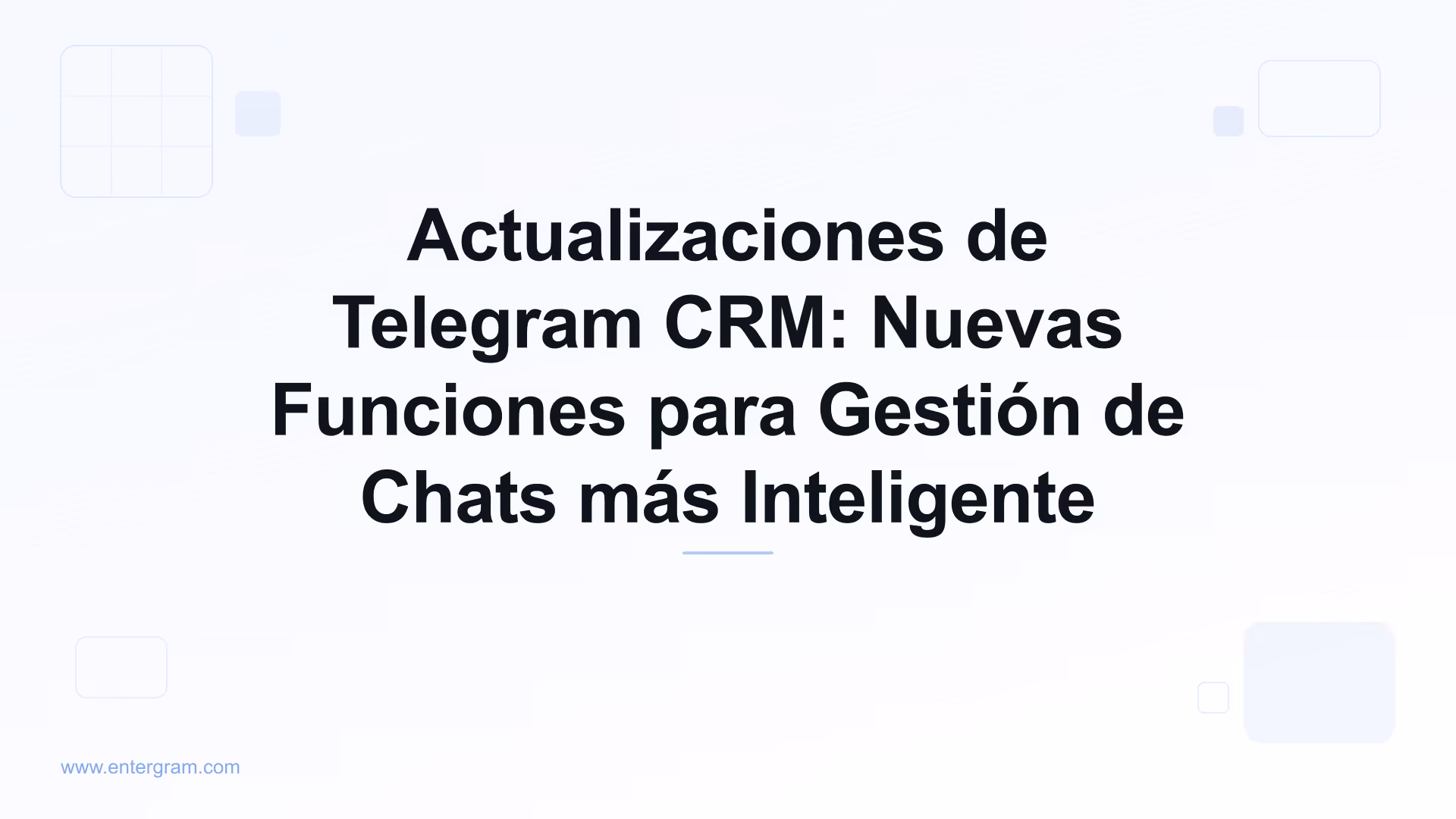 Card image for Actualizaciones de Telegram CRM: Nuevas Funciones para Gestión de Chats más Inteligente