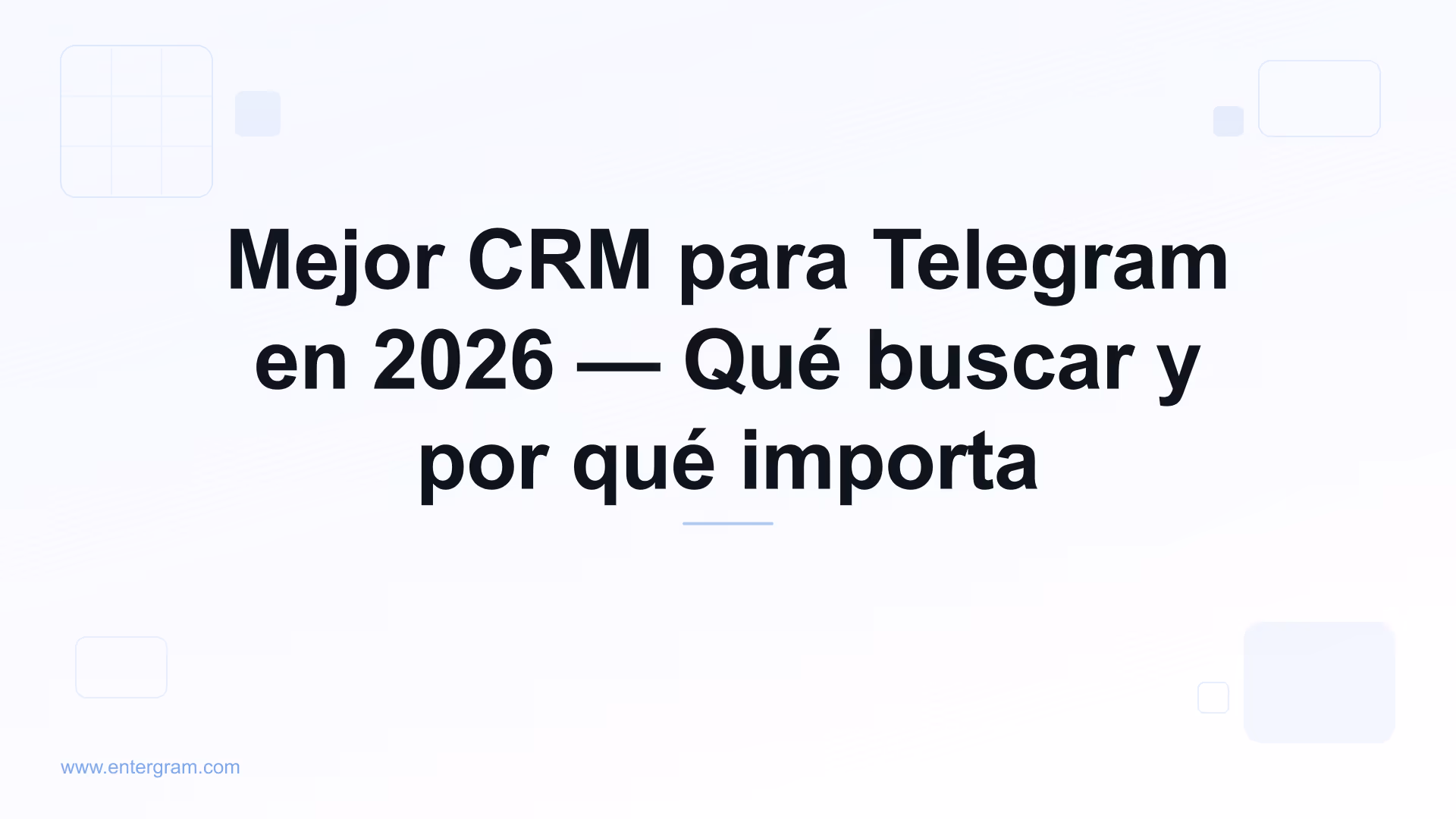 Guía de comparación del mejor CRM para Telegram