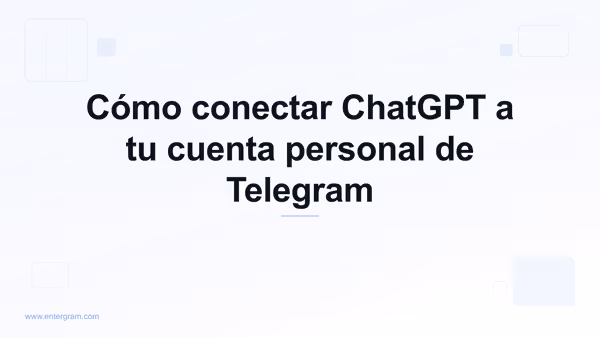 Conectar ChatGPT a cuenta personal de Telegram vía MCP