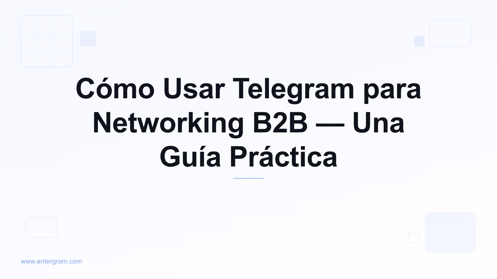 Card image for CRM de Telegram para Networking B2B: Convierte Contactos de Telegram en Relaciones Comerciales