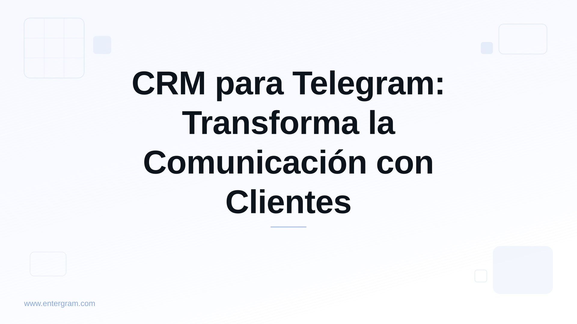 Card image for CRM para Telegram: Transforma la Comunicación con Clientes