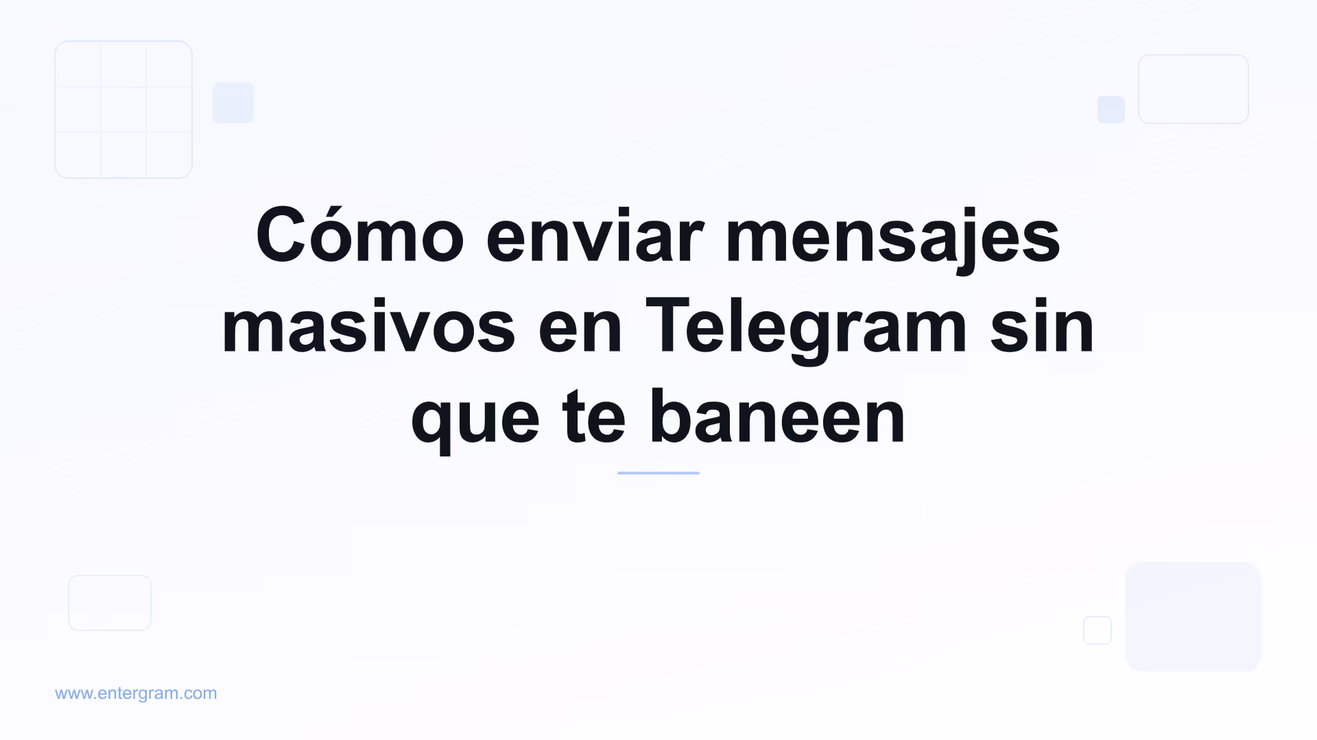 Enviar mensajes masivos en Telegram de forma segura