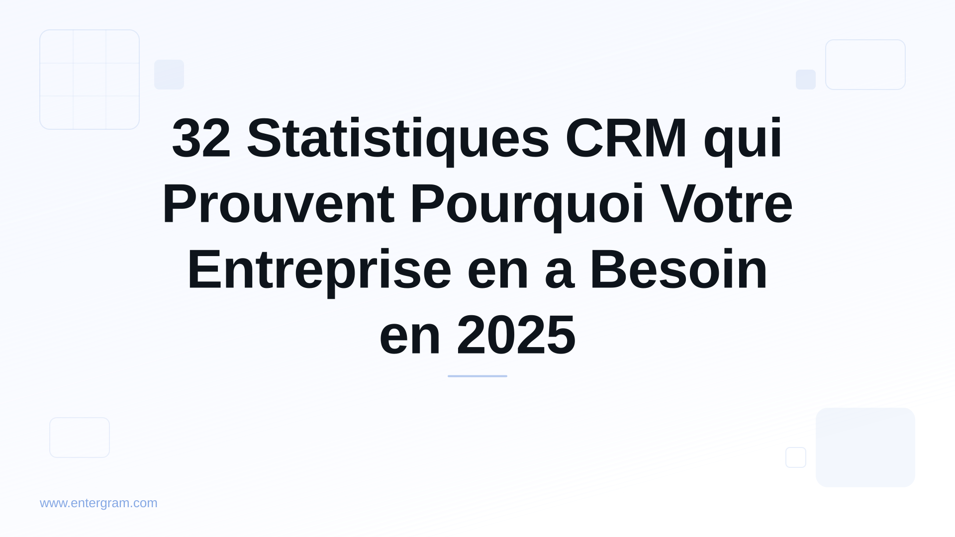 Card image for 32 Statistiques CRM qui Prouvent Pourquoi Votre Entreprise en a Besoin en 2025