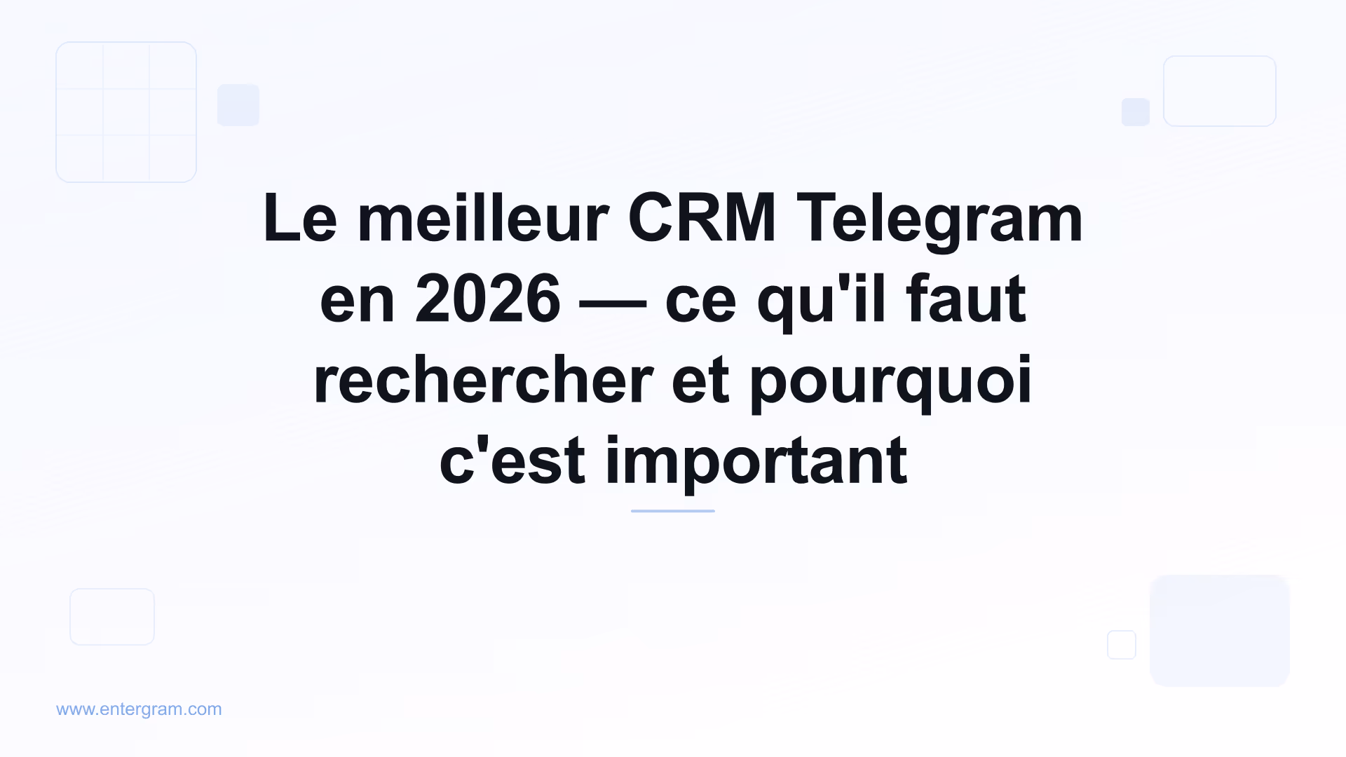 Guide de comparaison du meilleur CRM Telegram