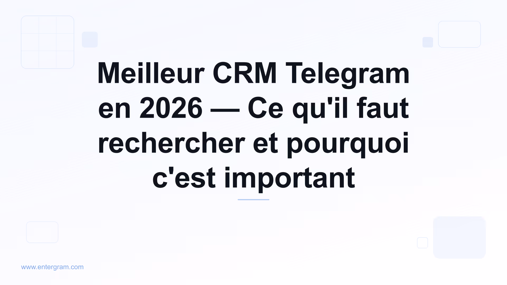 Guide de comparaison du meilleur CRM Telegram