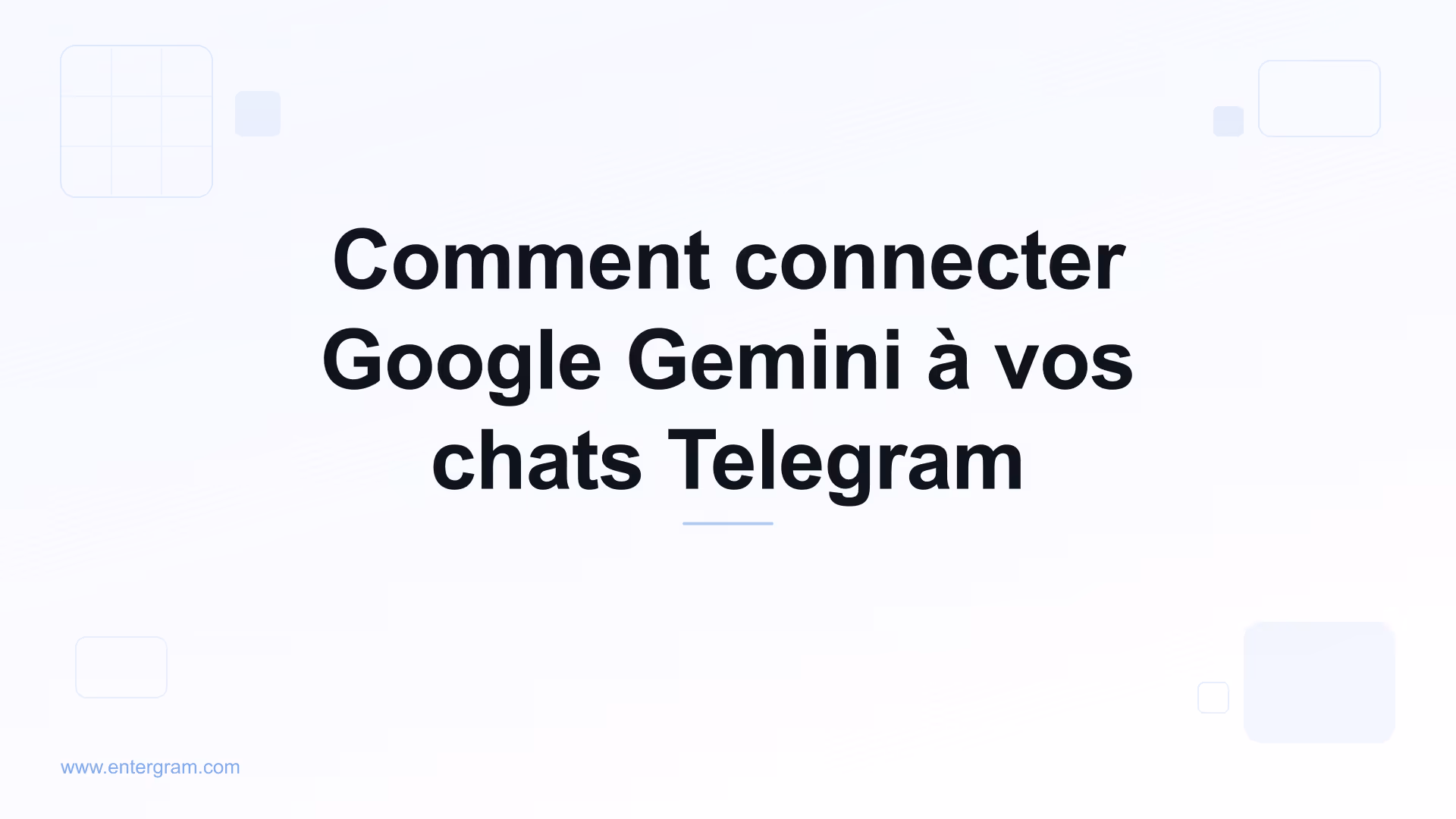 Connecter Google Gemini à Telegram personnel via MCP