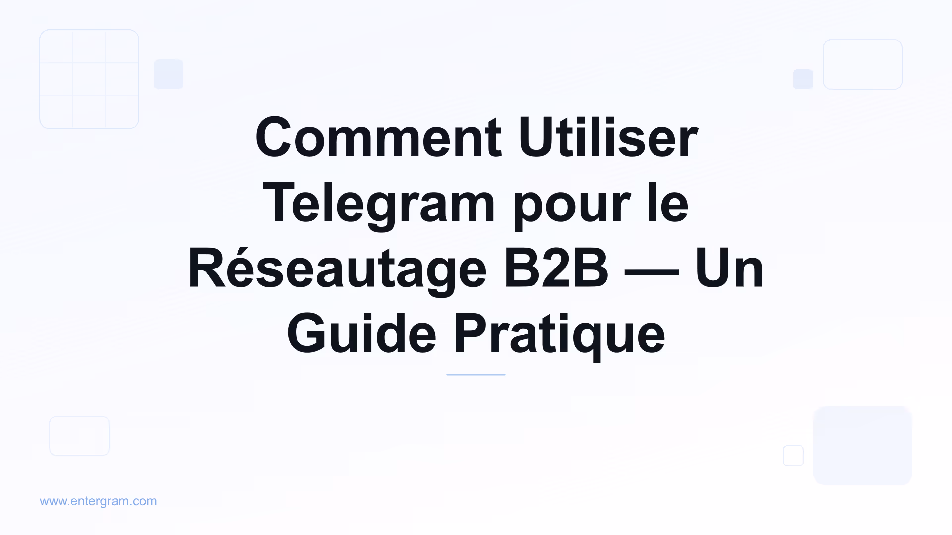 Card image for CRM Telegram pour le Réseautage B2B : Transformez les Contacts Telegram en Relations Commerciales