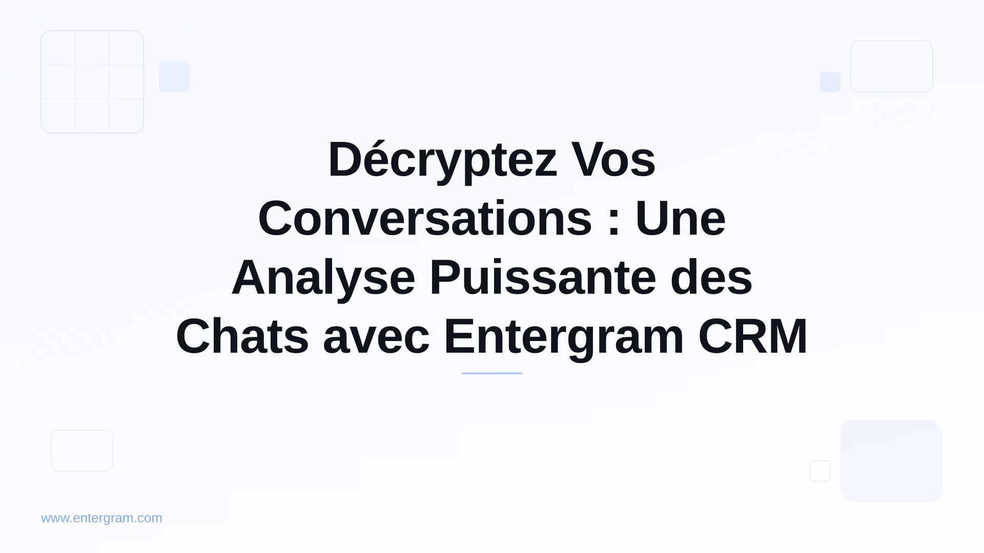 Card image for Décryptez Vos Conversations : Une Analyse Puissante des Chats avec Entergram CRM