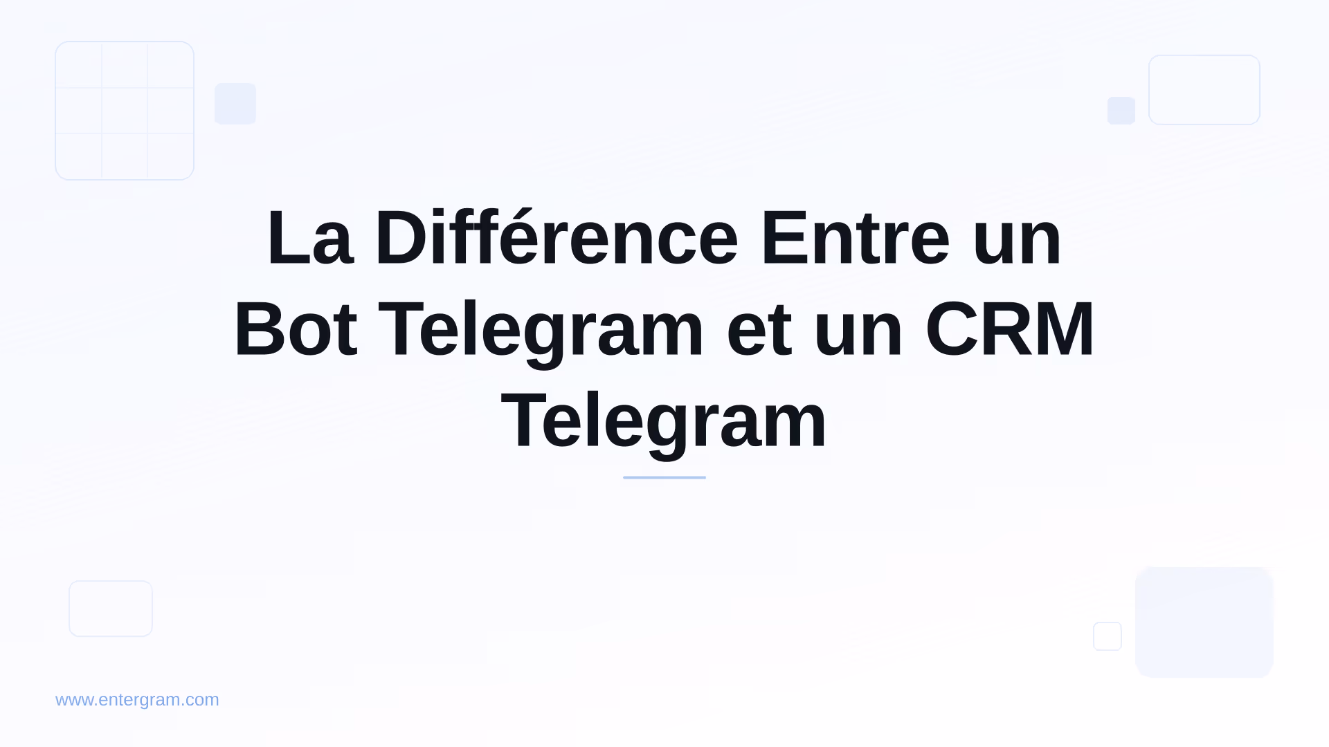 Card image for La Différence Entre un Bot Telegram et un CRM Telegram