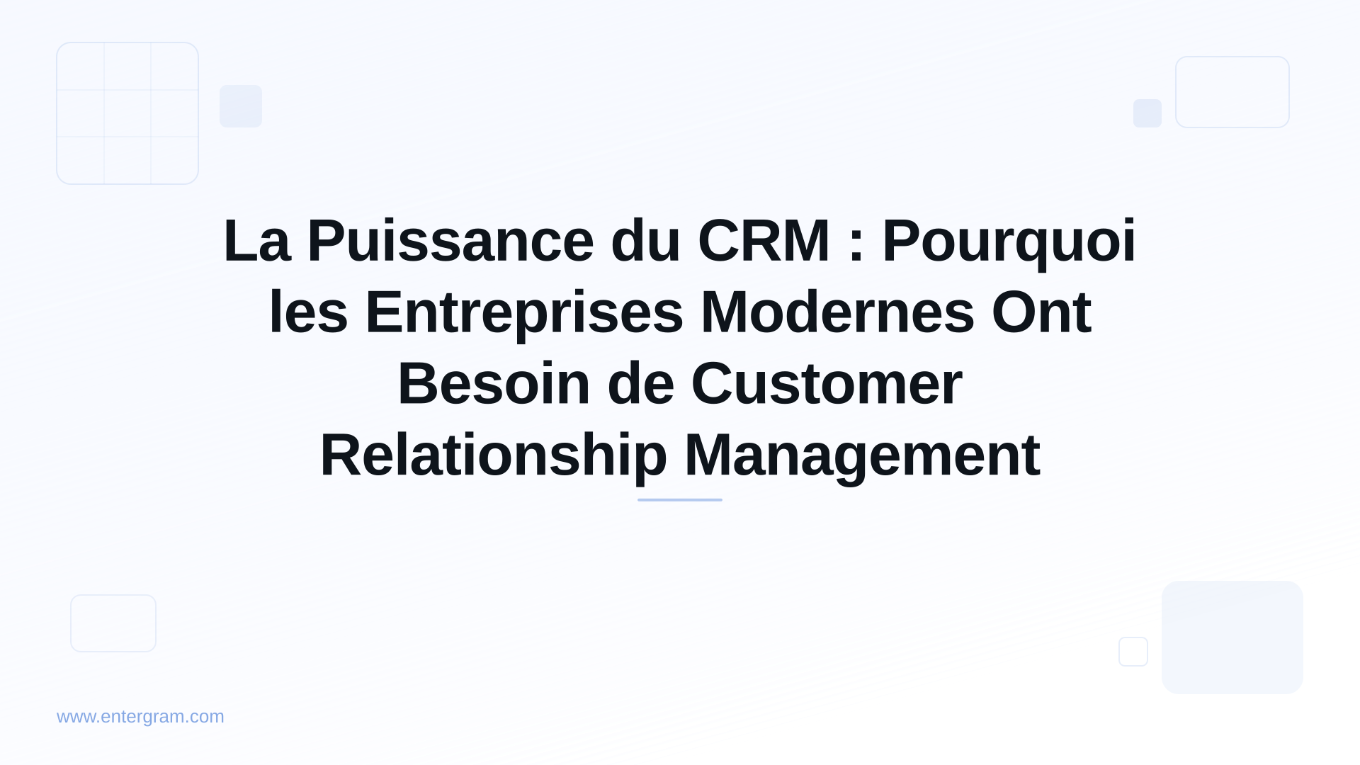 Card image for La Puissance du CRM : Pourquoi les Entreprises Modernes Ont Besoin de Customer Relationship Management