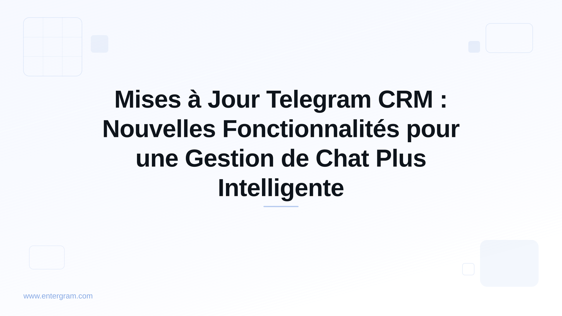 Card image for Mises à Jour Telegram CRM : Nouvelles Fonctionnalités pour une Gestion de Chat Plus Intelligente