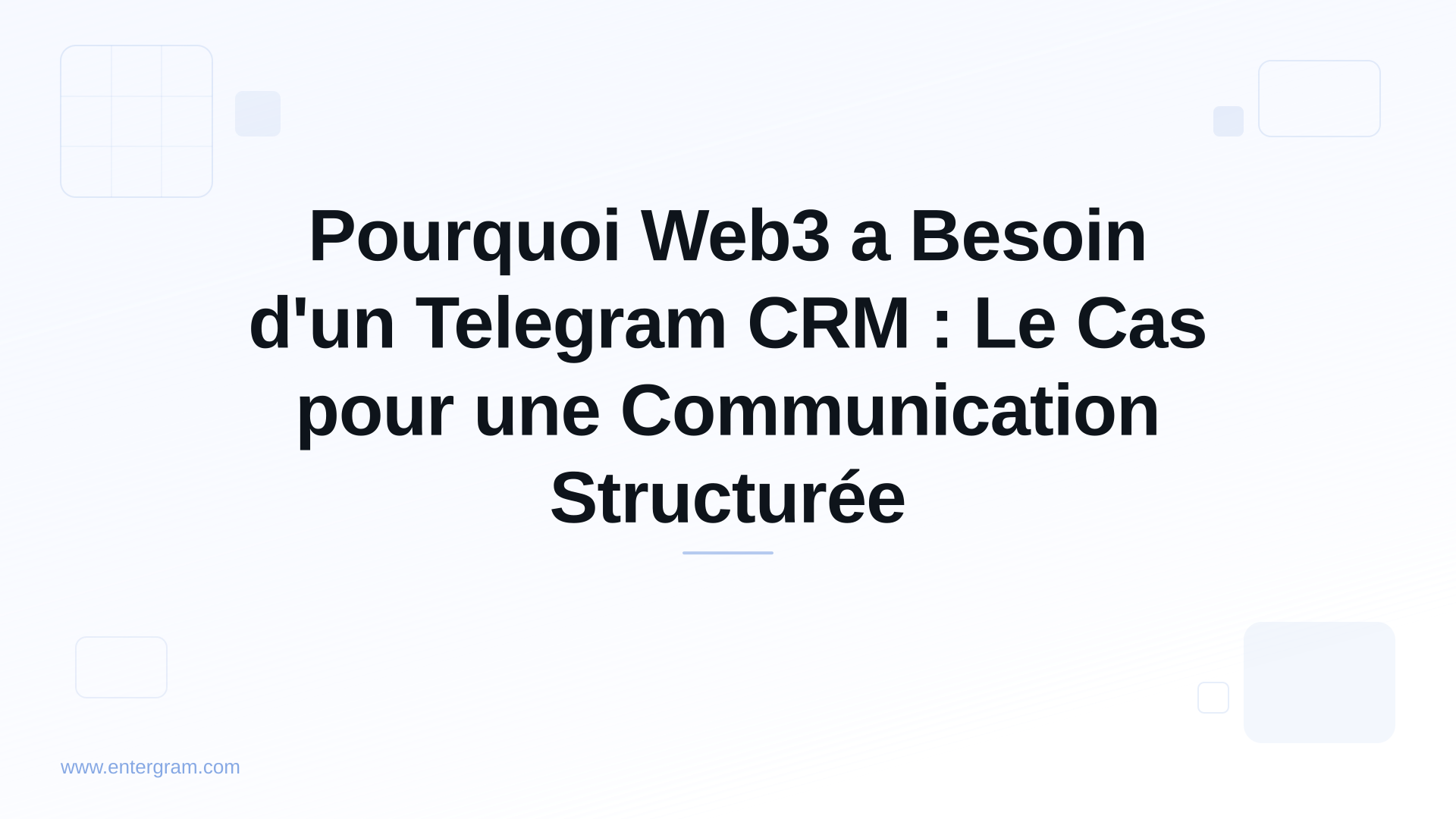 Card image for Pourquoi Web3 a Besoin d'un Telegram CRM : Le Cas pour une Communication Structurée