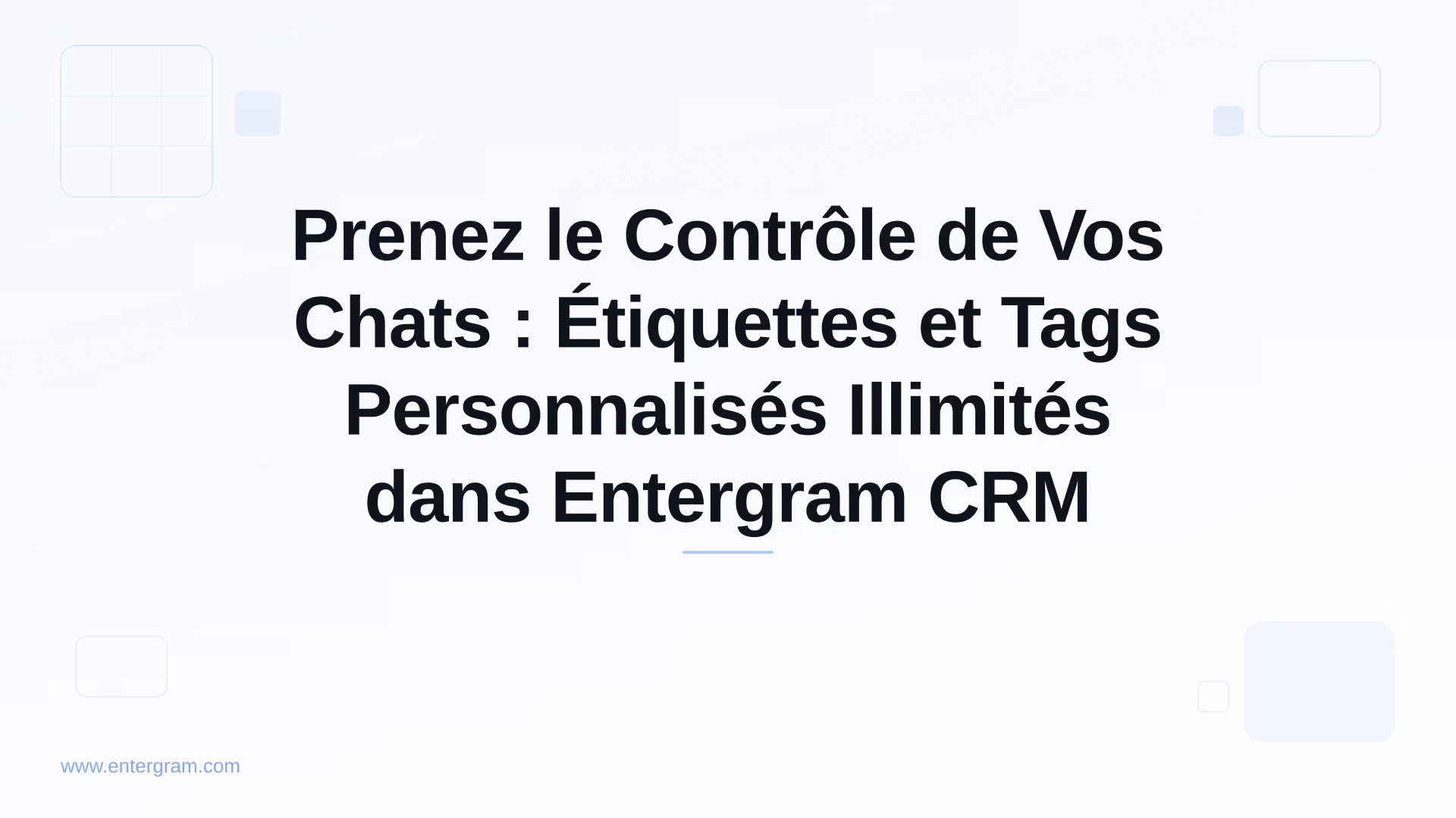 Card image for Prenez le Contrôle de Vos Chats : Étiquettes et Tags Personnalisés Illimités dans Entergram CRM