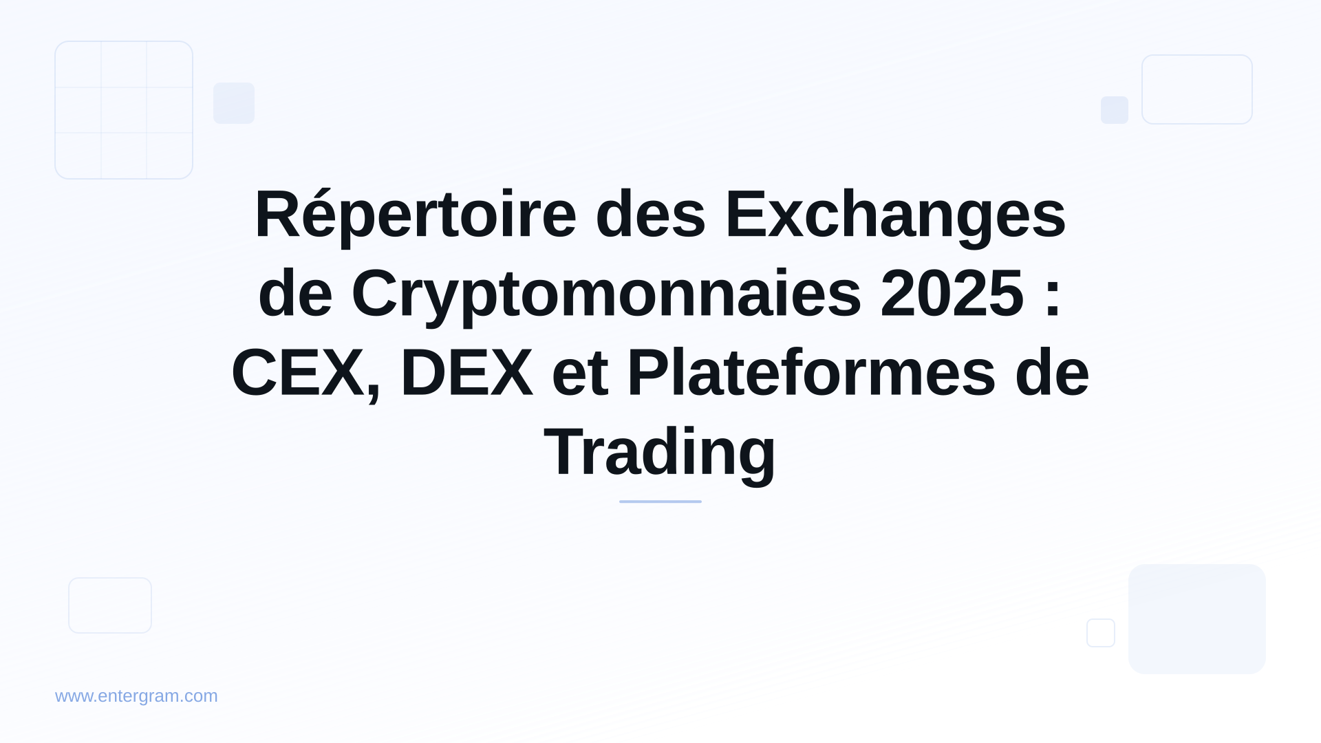Card image for Répertoire des Exchanges de Cryptomonnaies 2025 : CEX, DEX et Plateformes de Trading