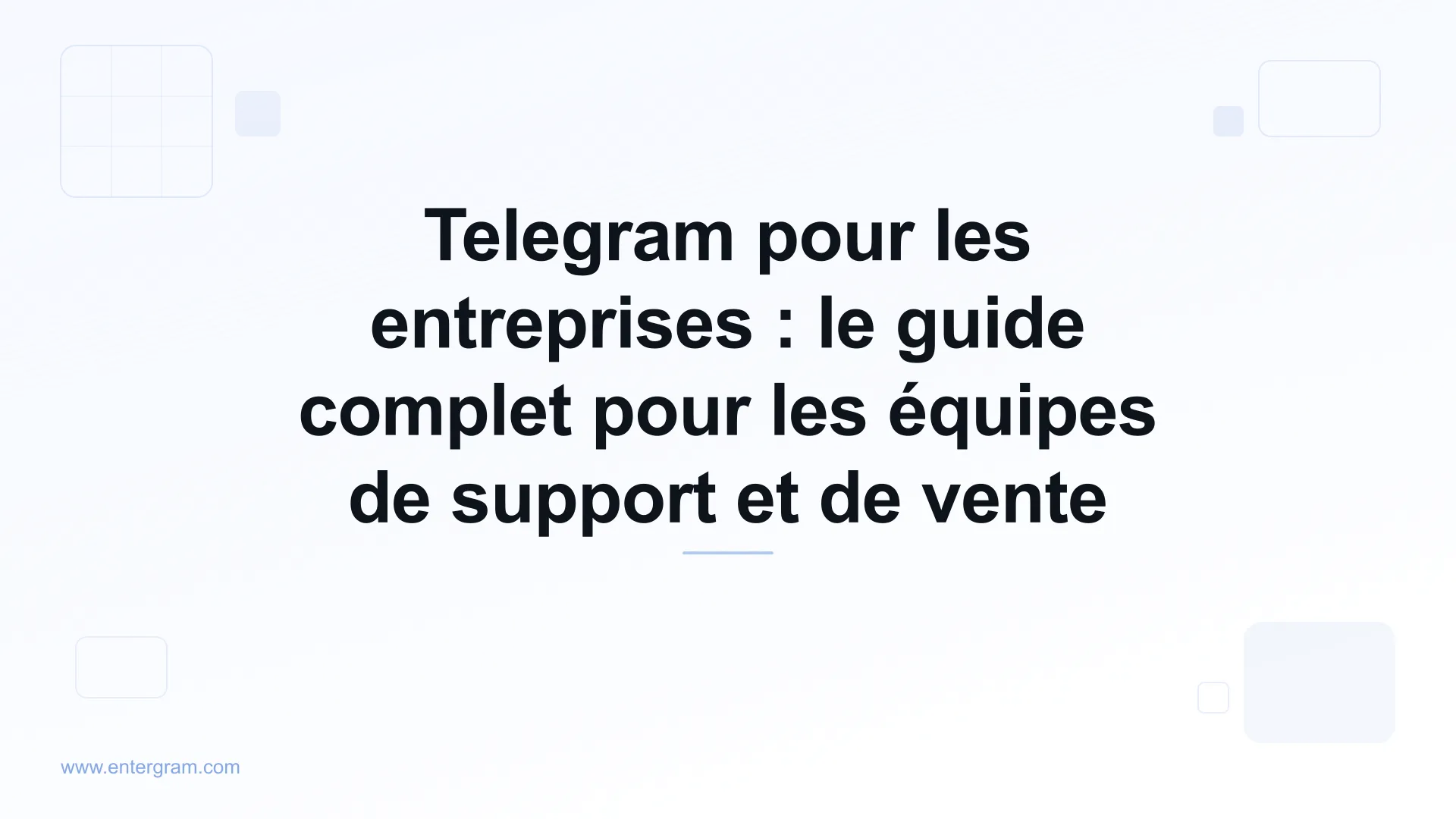 Image de couverture pour Telegram pour les entreprises : le guide complet pour les équipes