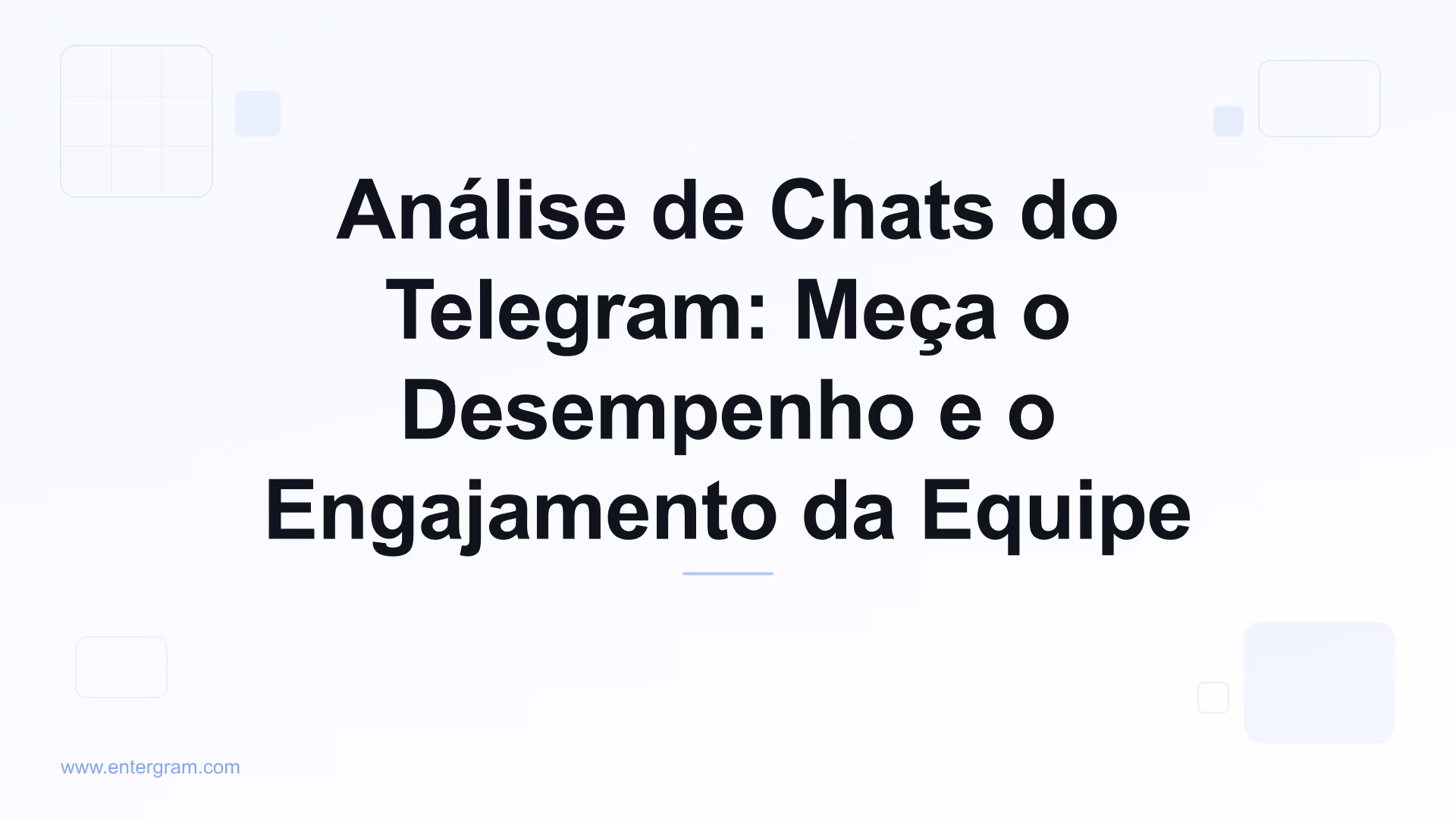 Imagem de capa para Análise de Chats do Telegram: Meça o Desempenho e o Engajamento da Equipe