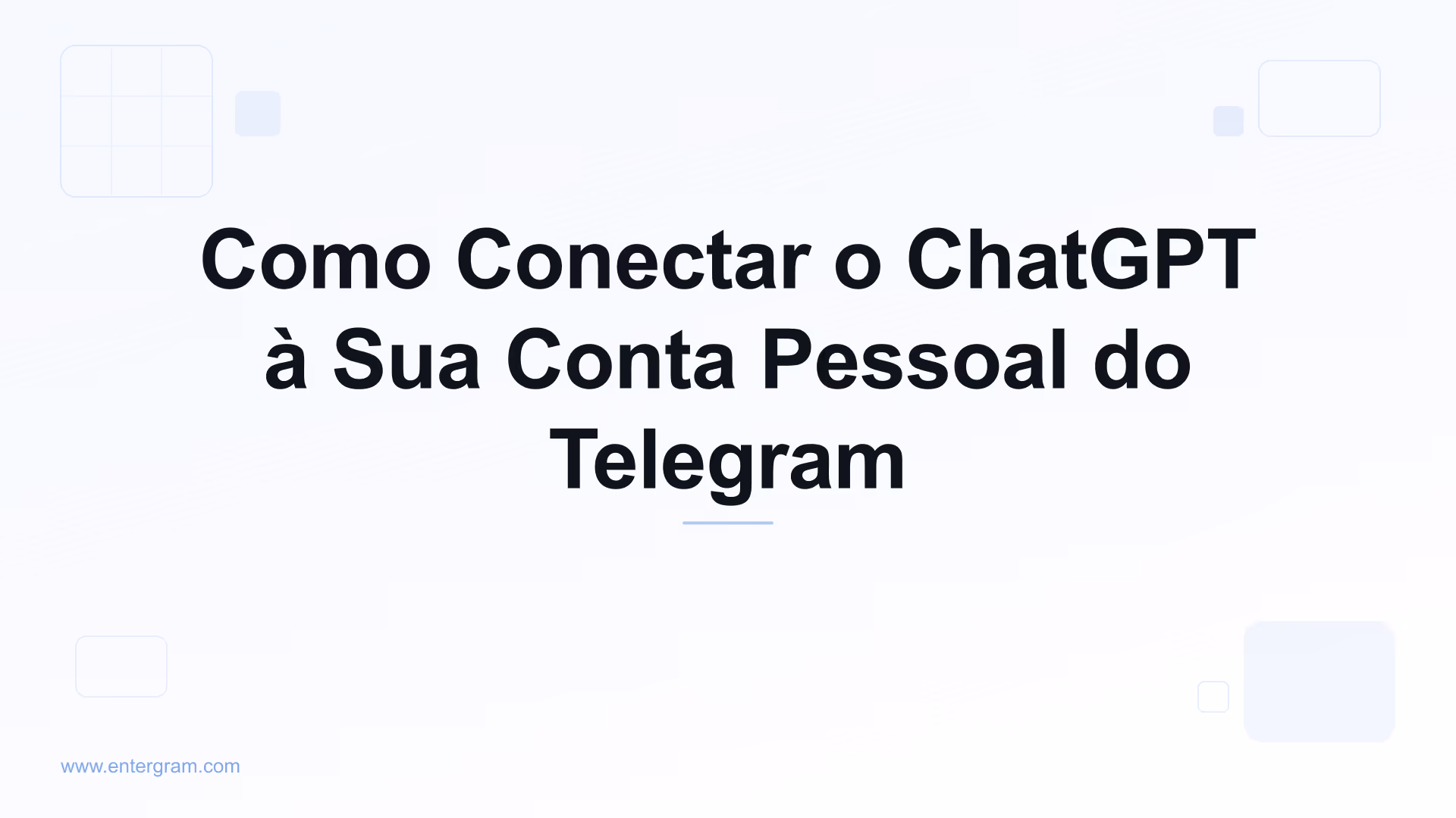 Conecte o ChatGPT à conta pessoal do Telegram via MCP
