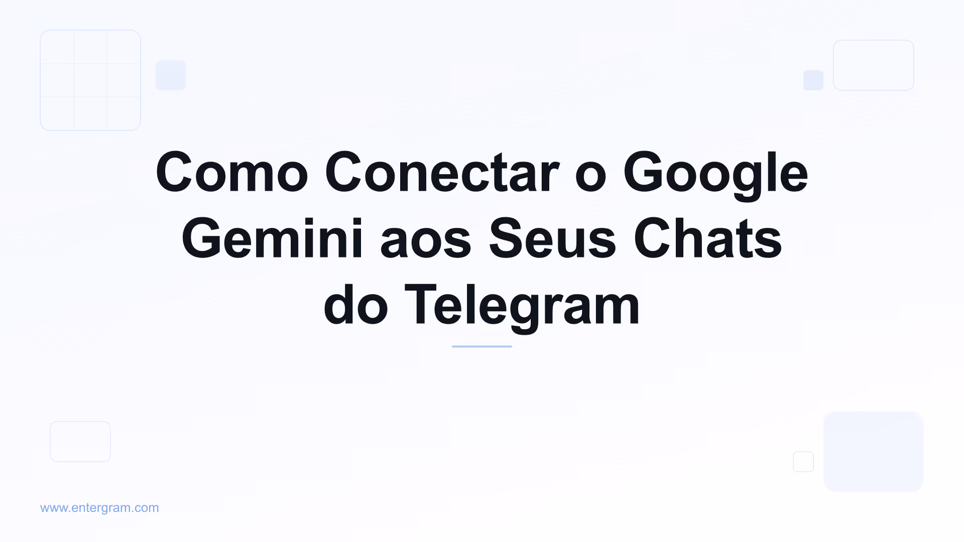 Conecte o Google Gemini ao Telegram pessoal via MCP