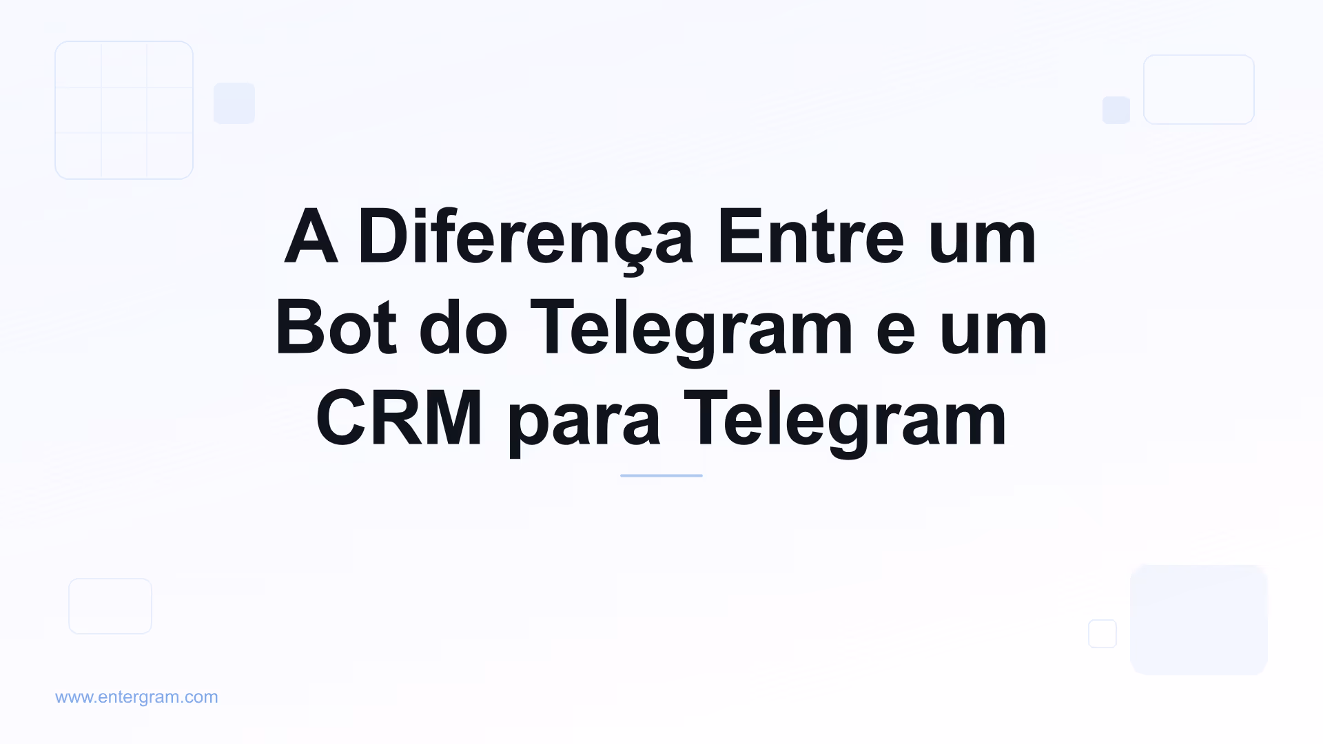 Imagem de capa para A Diferença Entre um Bot do Telegram e um CRM para Telegram