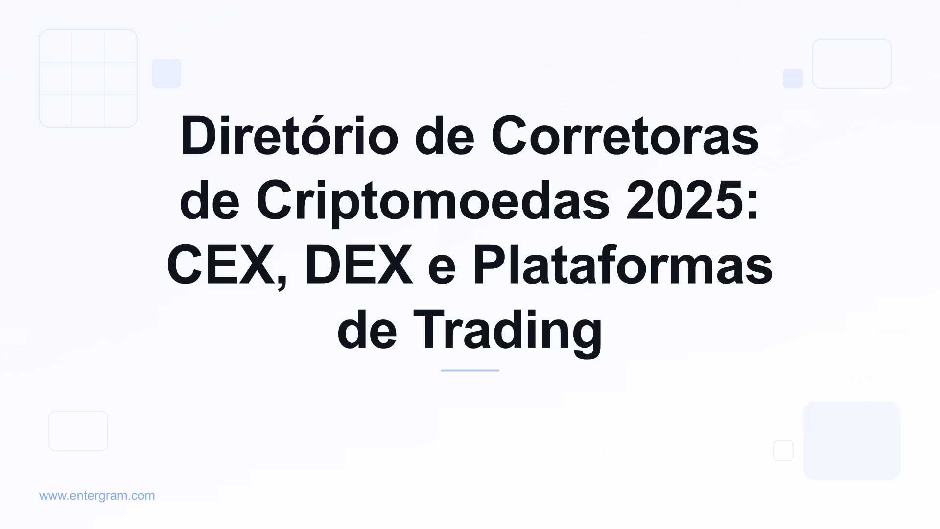 Imagem de capa do Diretório de Corretoras de Criptomoedas 2025: CEX, DEX e Plataformas de Trading