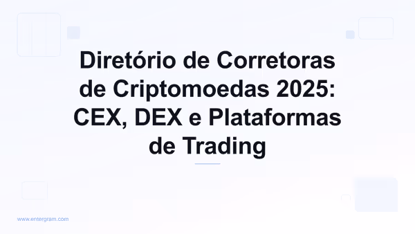 Imagem de capa do Diretório de Corretoras de Criptomoedas 2025: CEX, DEX e Plataformas de Trading