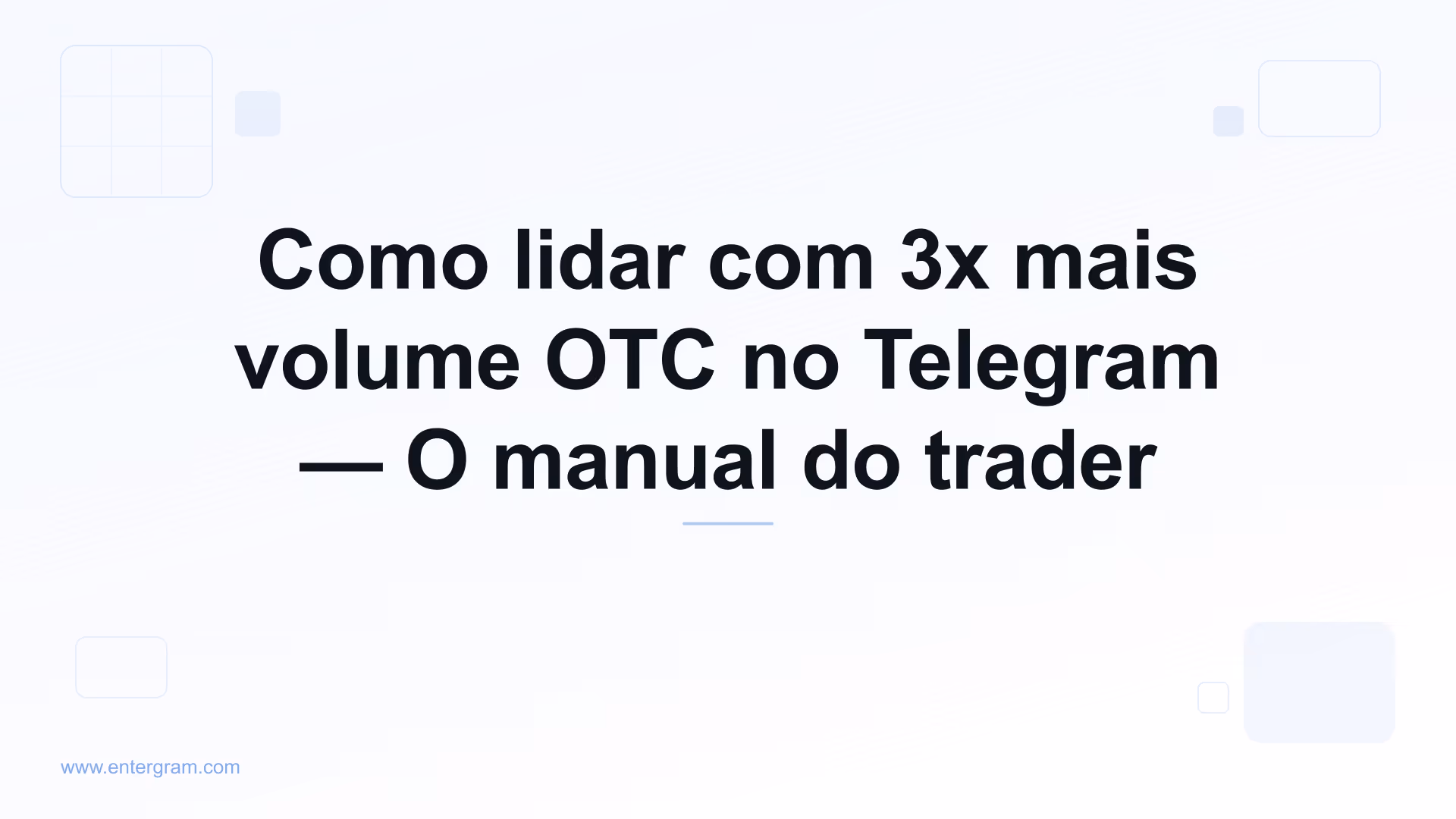 Imagem de capa para CRM de Telegram para traders P2P e OTC: lide com 3x mais volume sem perder o ritmo