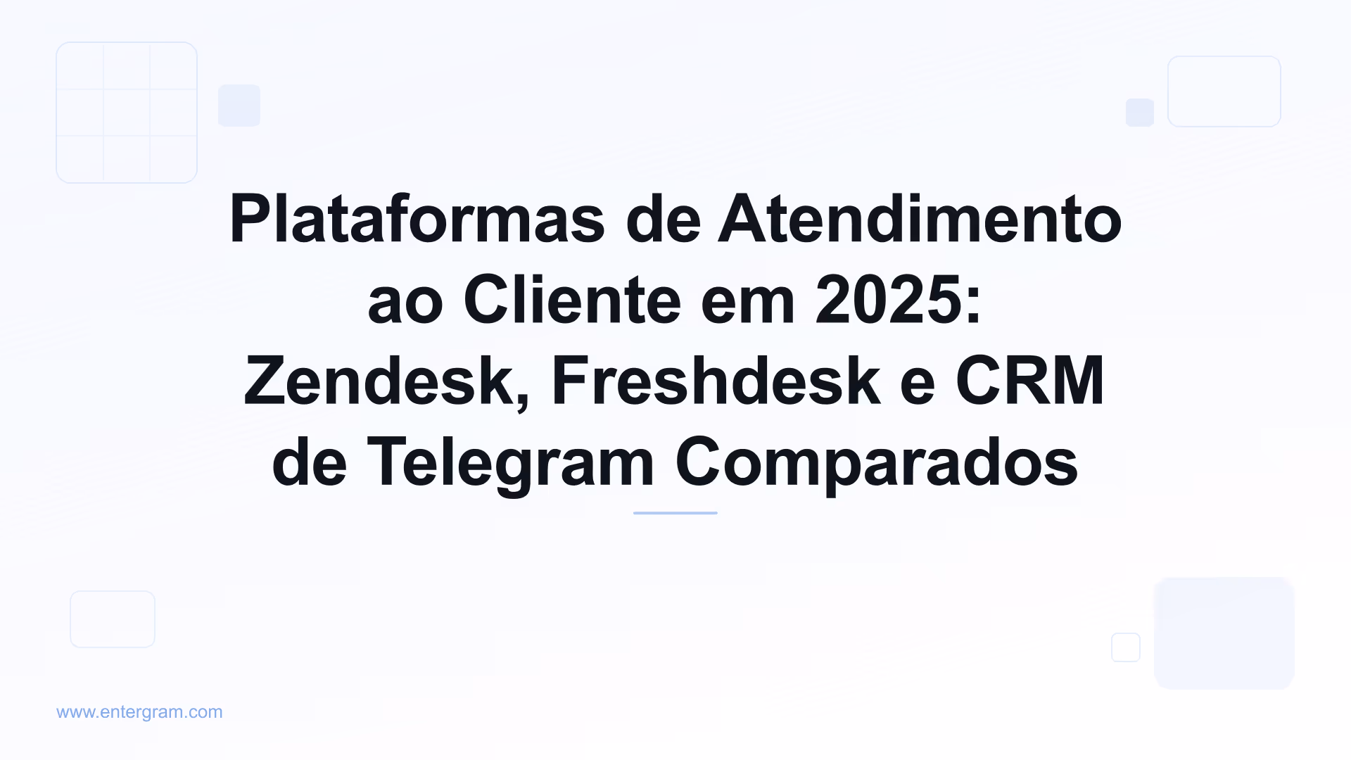 Imagem do card para Plataformas de Atendimento ao Cliente em 2025: Zendesk, Freshdesk e CRM de Telegram Comparados