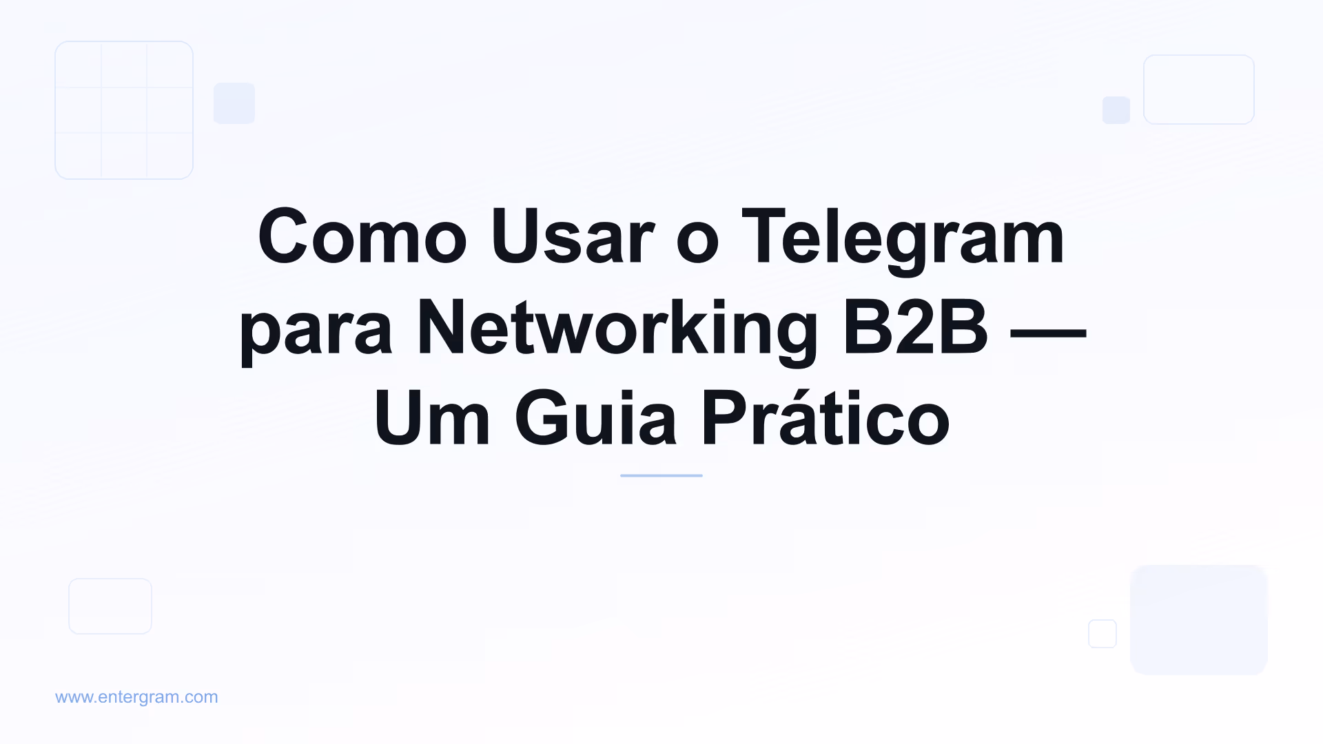 Imagem de capa para CRM de Telegram para Networking B2B: transforme contatos do Telegram em relacionamentos de negócios