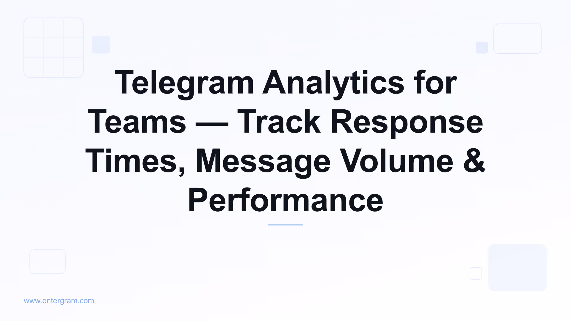 Telegram analytics dashboard for teams