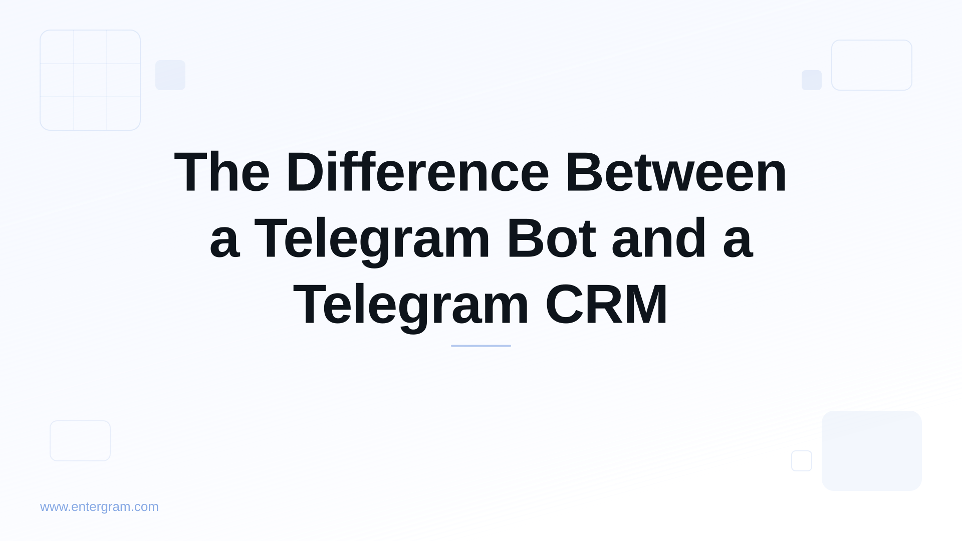 Card image for The Difference Between a Telegram Bot and a Telegram CRM