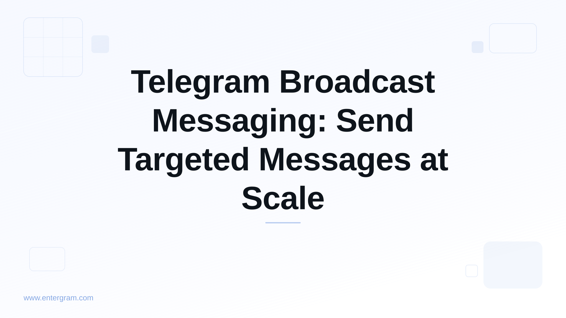 Card image for Telegram Broadcast Messaging: Send Targeted Messages at Scale