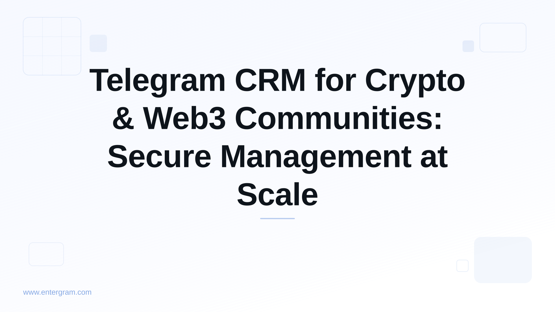 Card image for Telegram CRM for Crypto & Web3 Communities: Secure Management at Scale