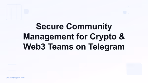 Card image for Telegram CRM for Crypto & Web3 Communities: Secure Management at Scale