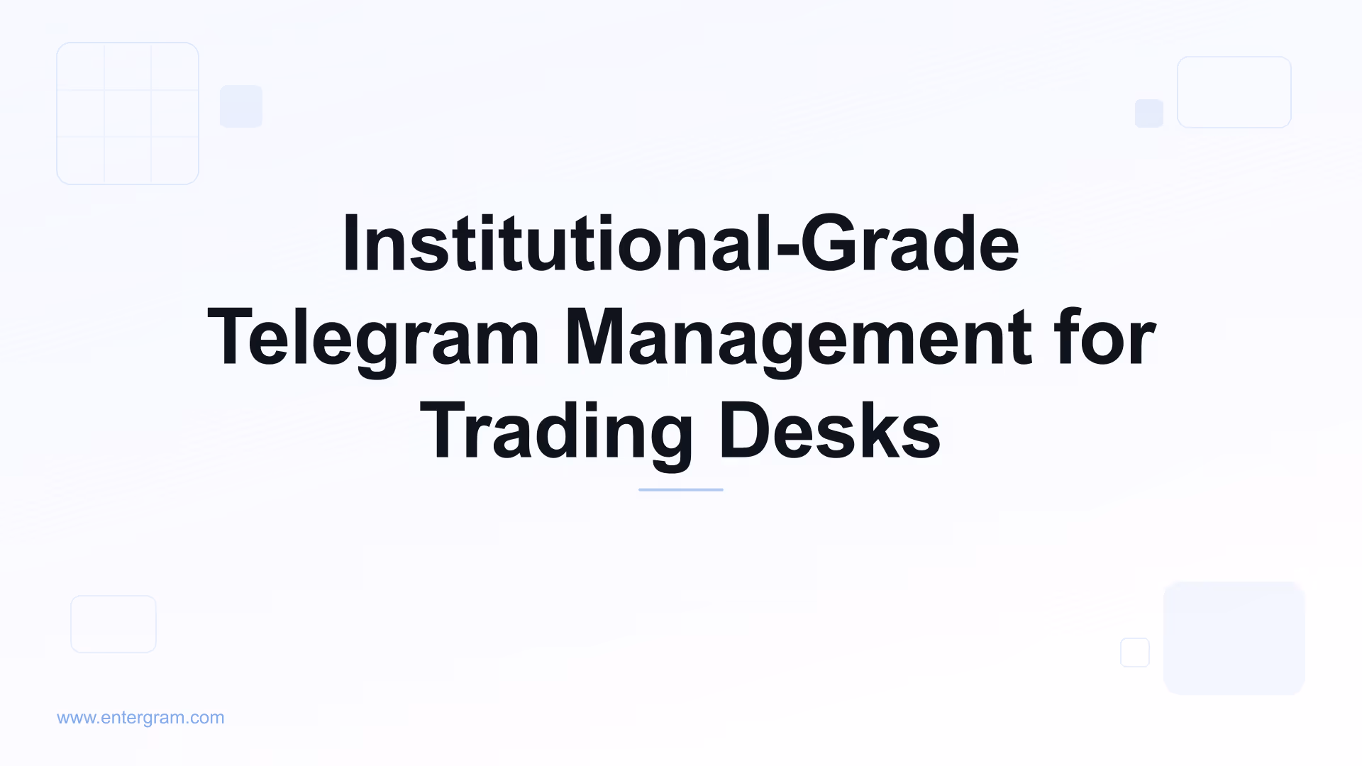 Card image for Telegram CRM for Market Makers & Trading Desks: Institutional-Grade Communication Management