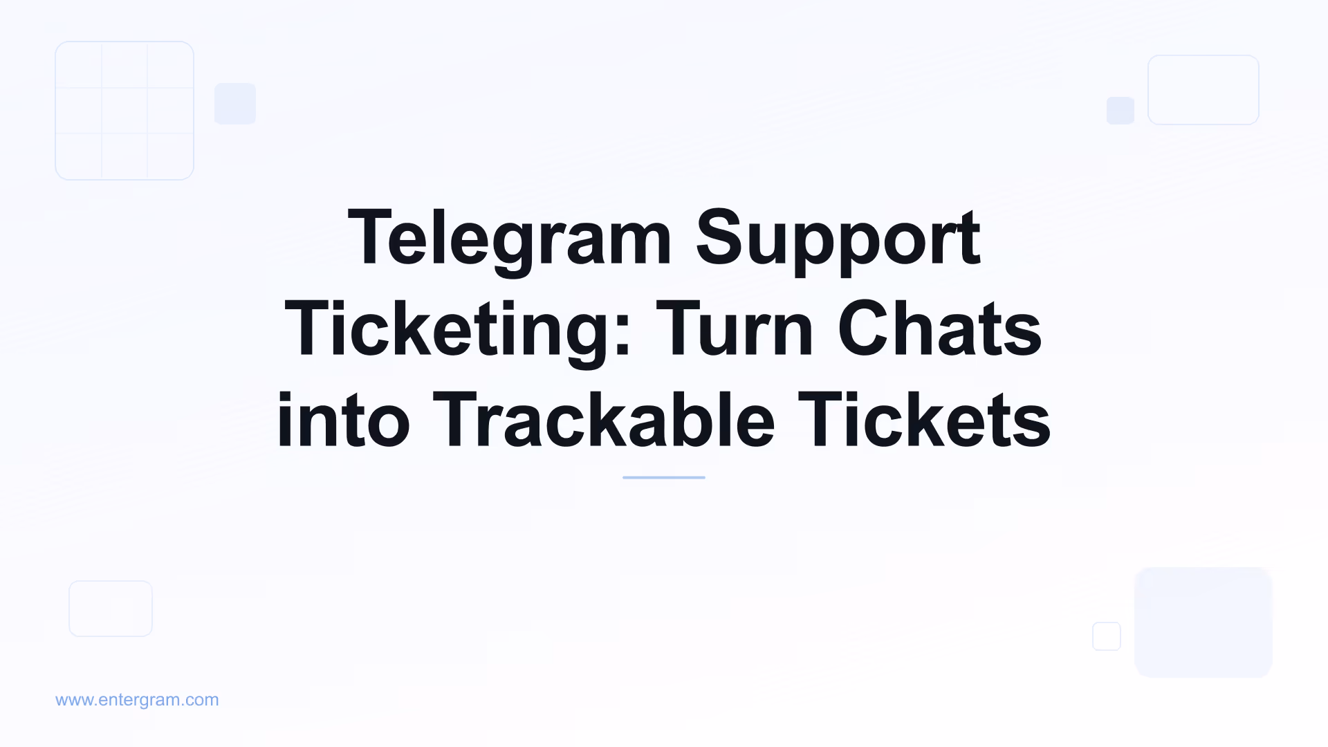 Card image for Telegram Support Ticketing: Turn Chats into Trackable Tickets